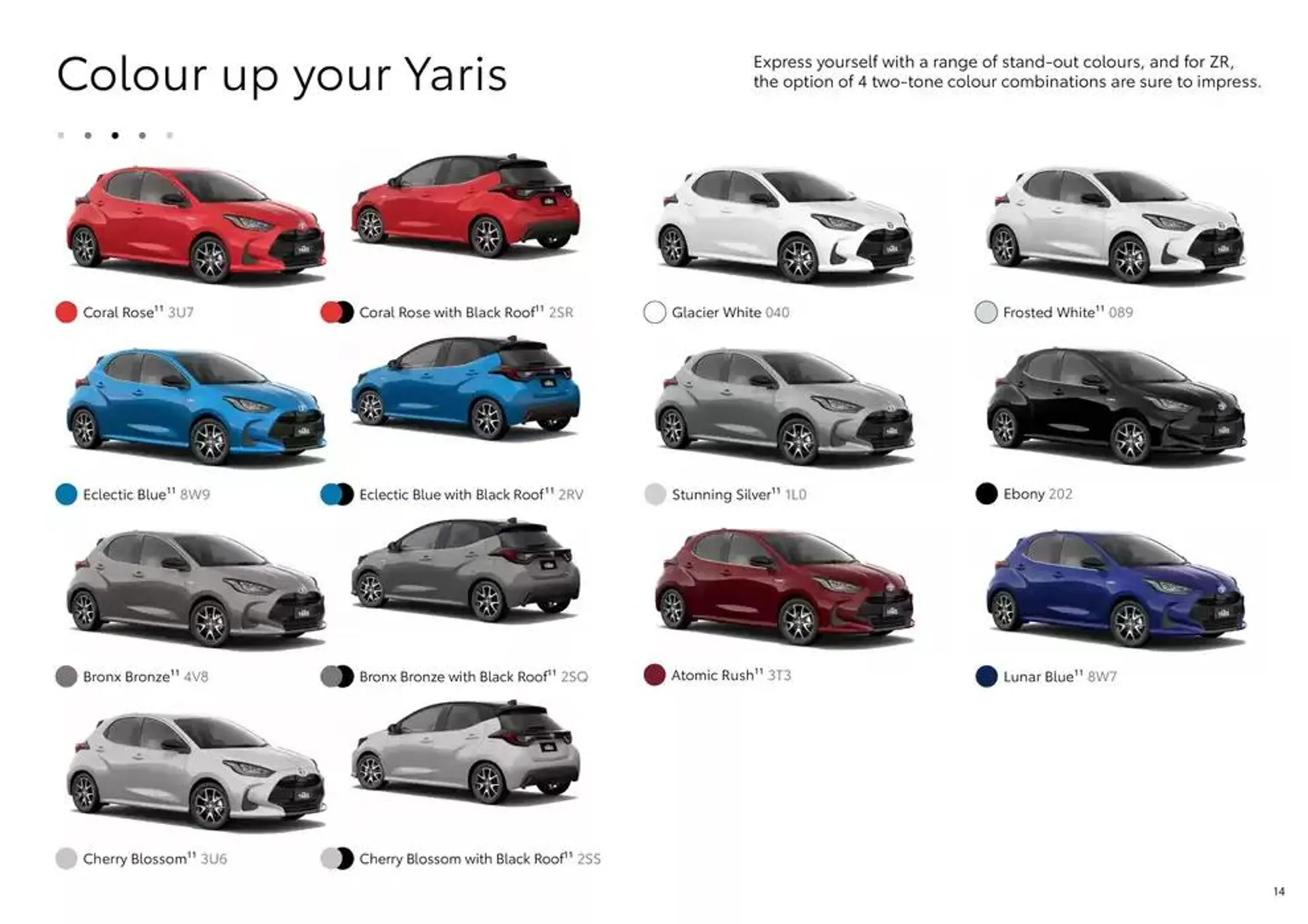 Toyota Yaris - Catalogue valid from 2 October to 2 October 2025 - page 14