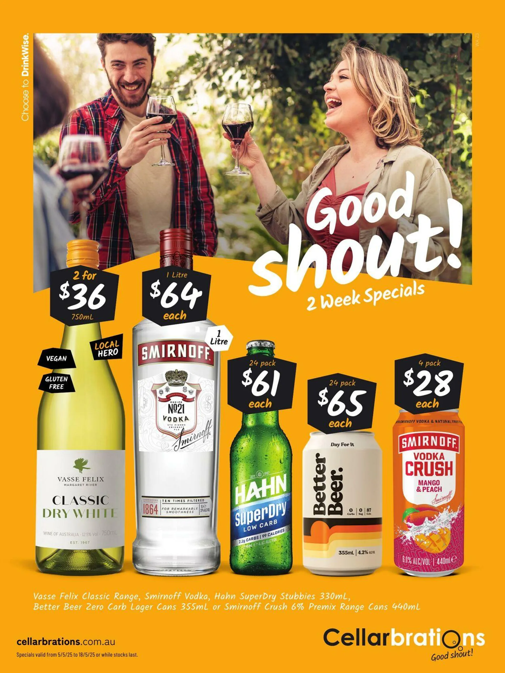 Cellarbrations - Z3 Current catalogue - Catalogue valid from 5 May to 18 May 2025 - page 1
