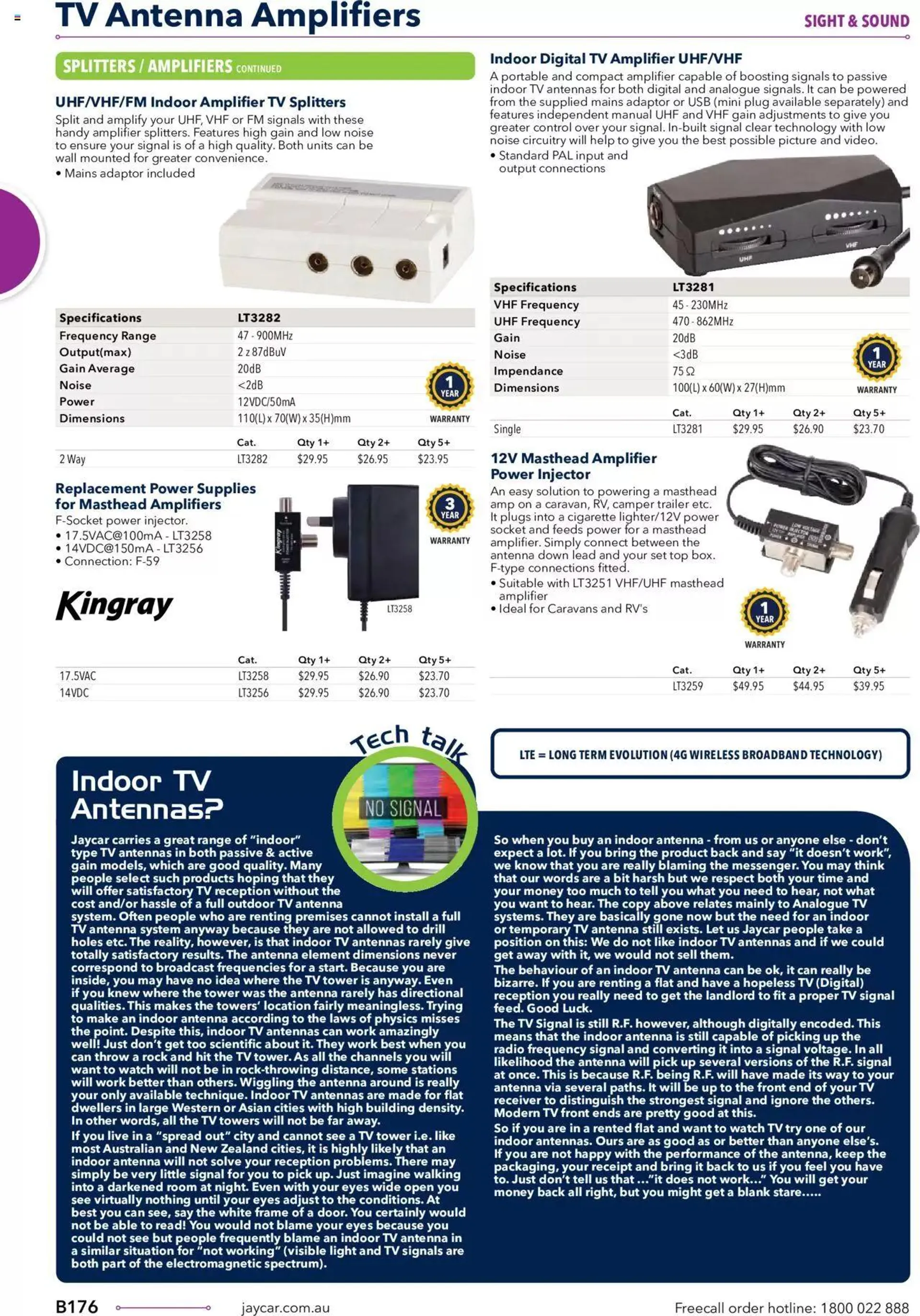 Jaycar Annual Engineering & Scientific Catalogue - Catalogue valid from 27 October to 31 December 2024 - page 176