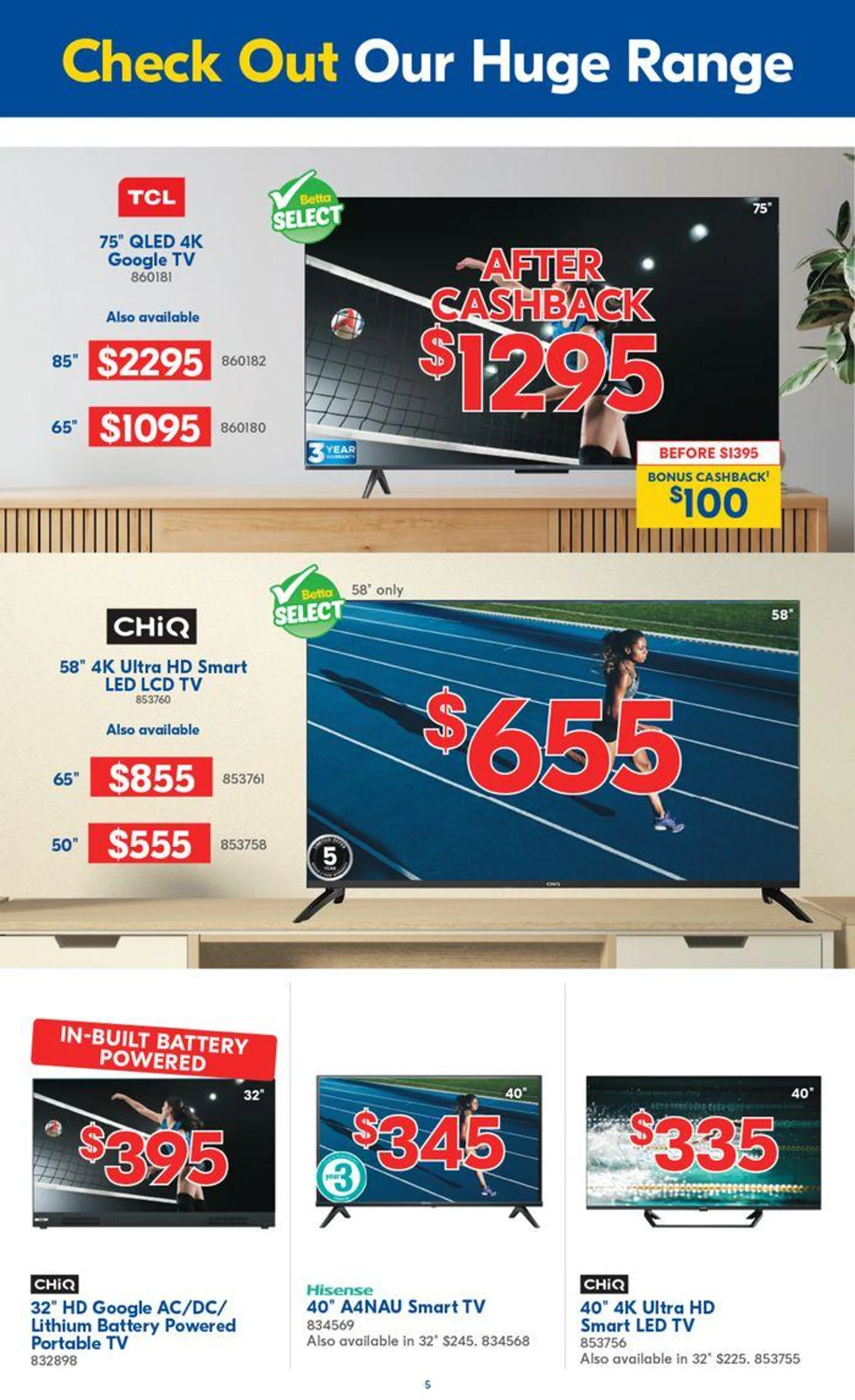 Bonus Up To $300 Cashback - Catalogue valid from 9 July to 21 July 2024 - page 5