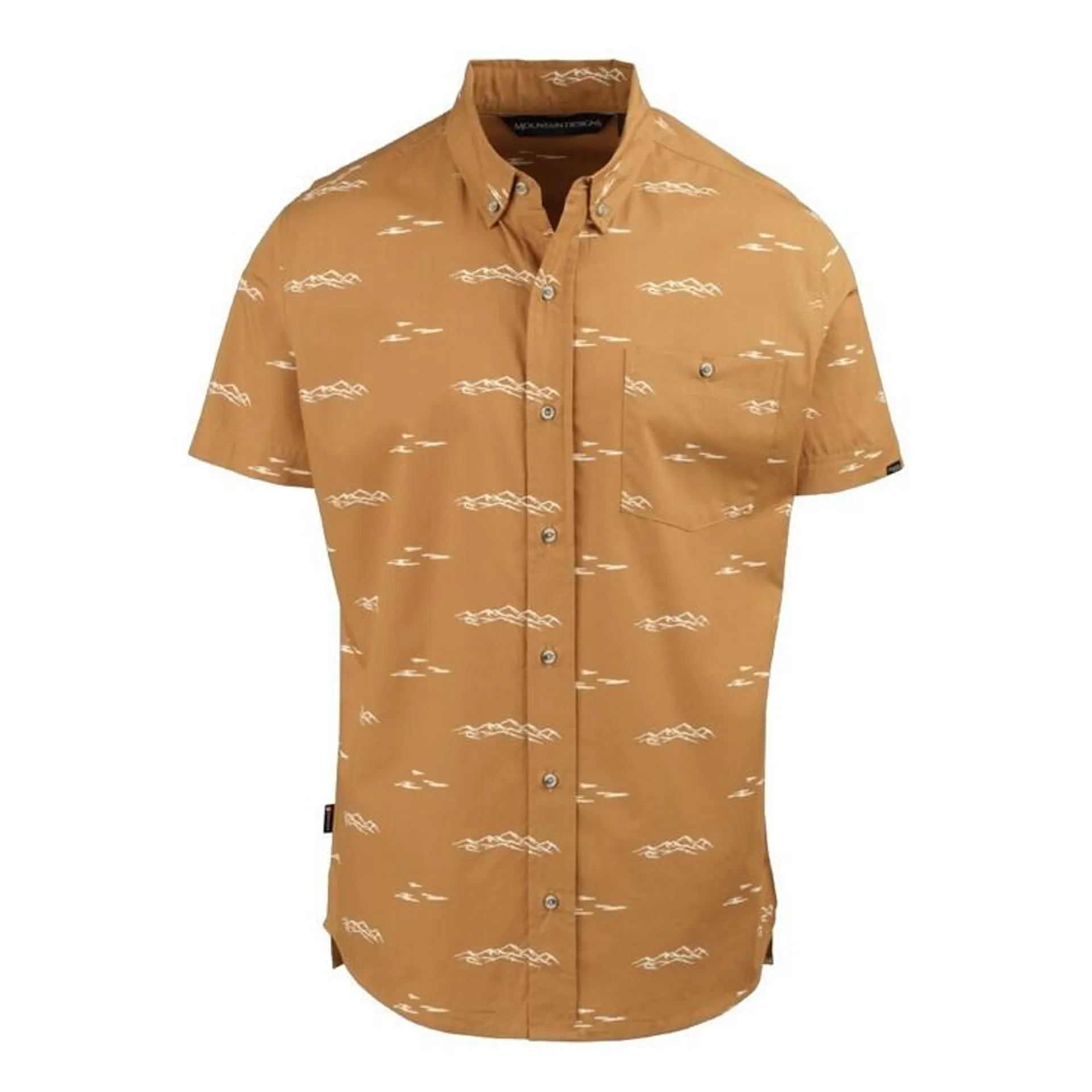 Men's Bistre Tonga Short Sleeve Shirt Bistre