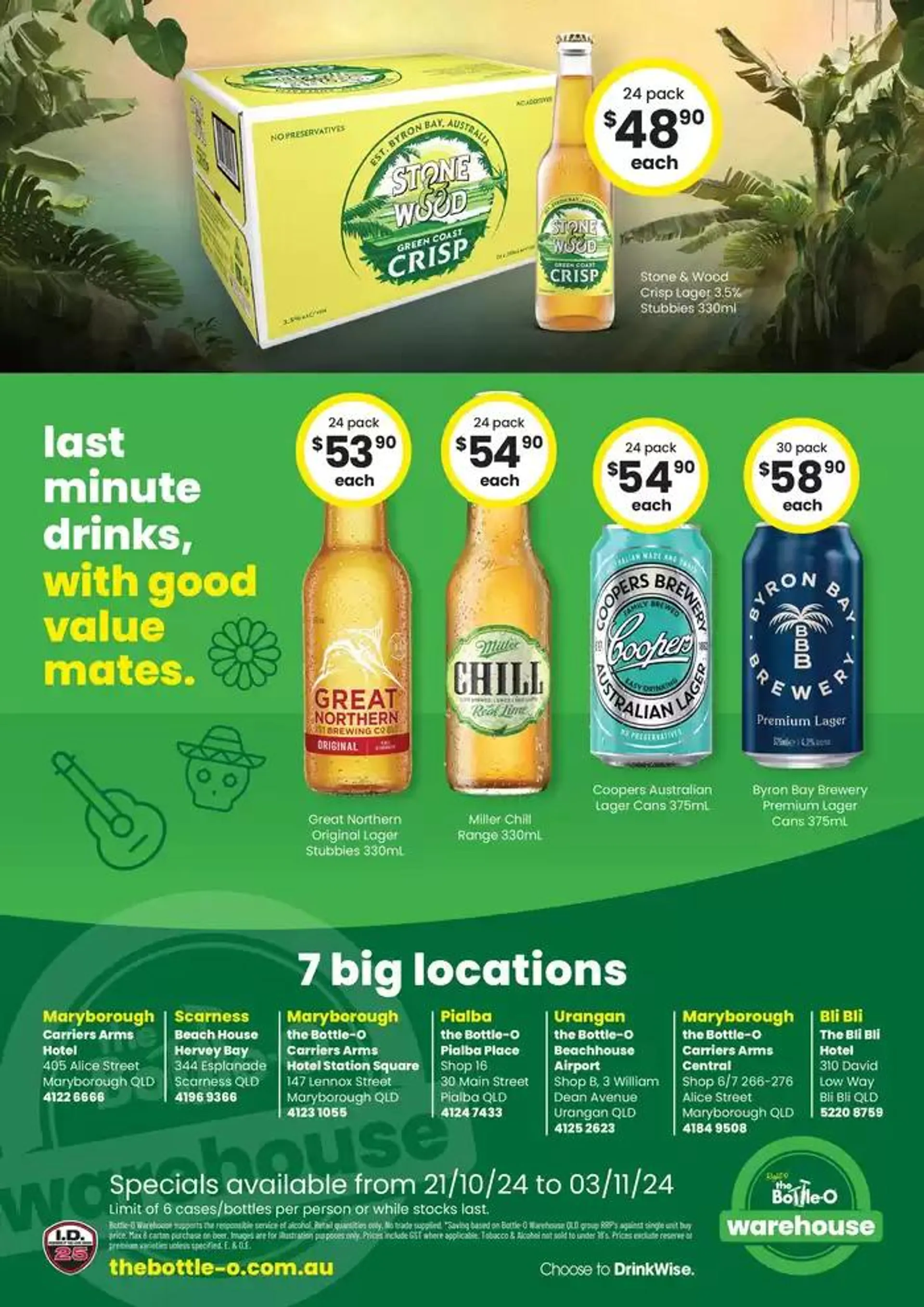 Good Value Booze, For Good Value People. QLD 21/10 - Catalogue valid from 21 October to 3 November 2024 - page 8