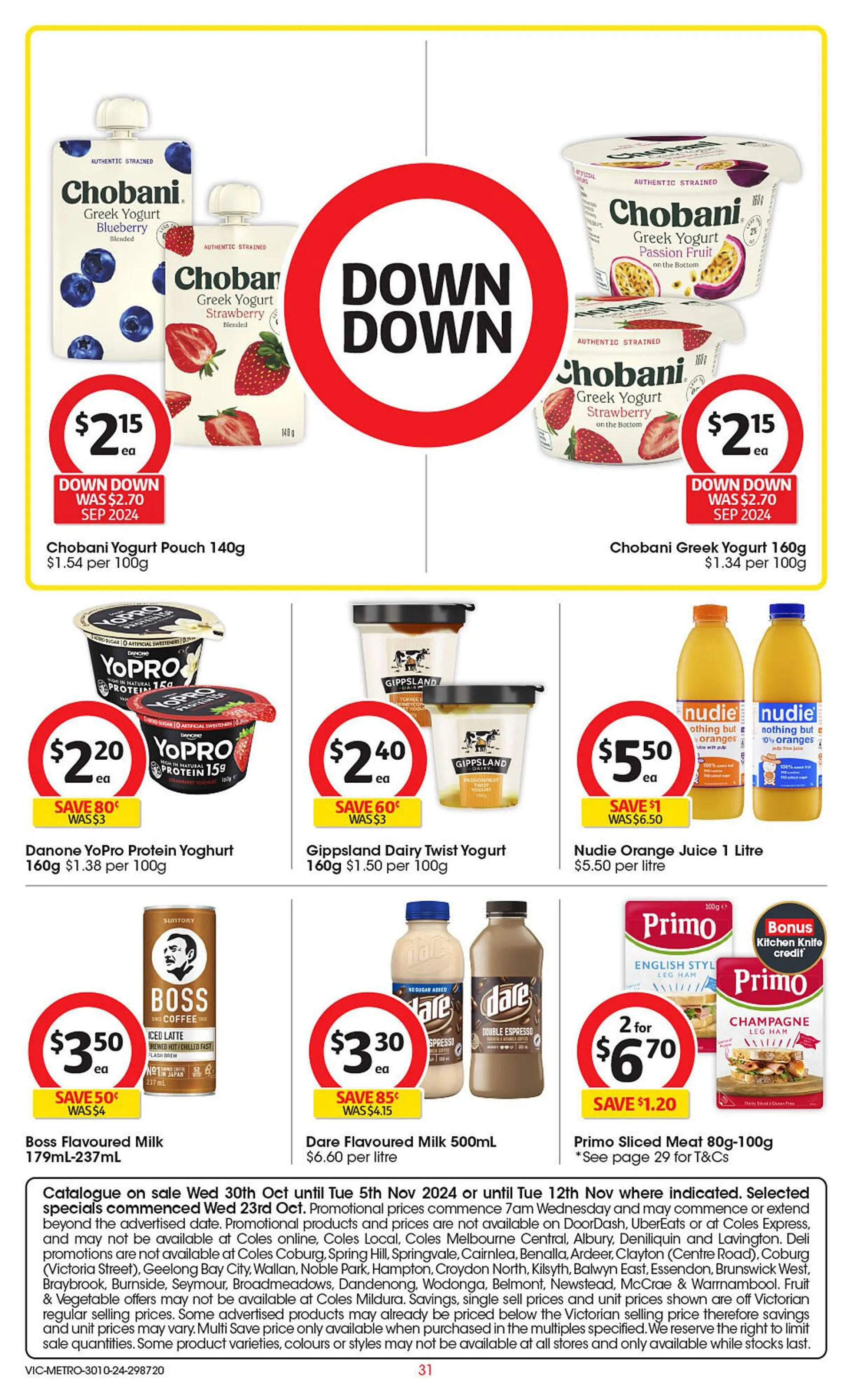 Coles catalogue - Catalogue valid from 30 October to 5 November 2024 - page 32