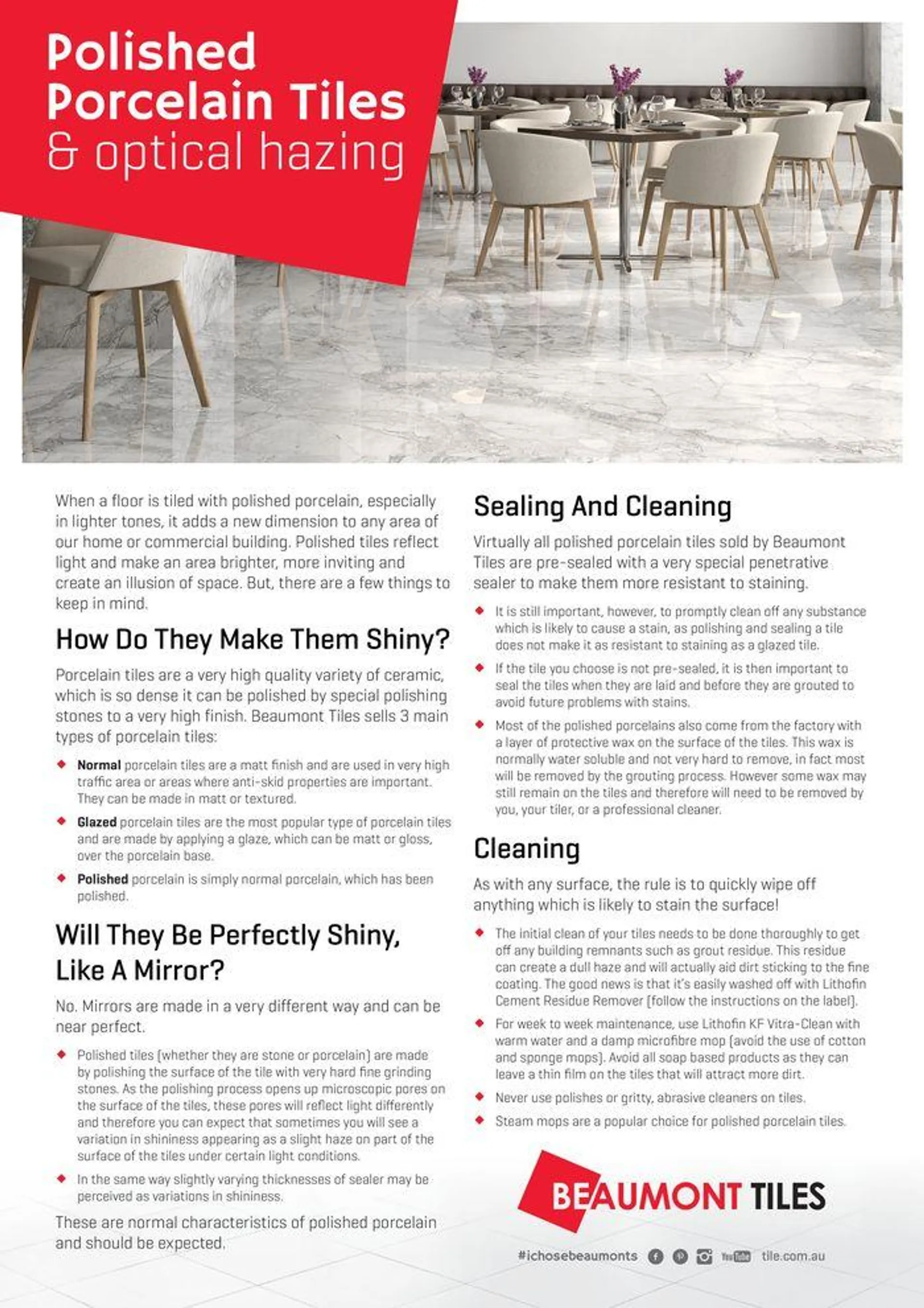 Polished Porcelain Tiles and Optical Hazing - 1