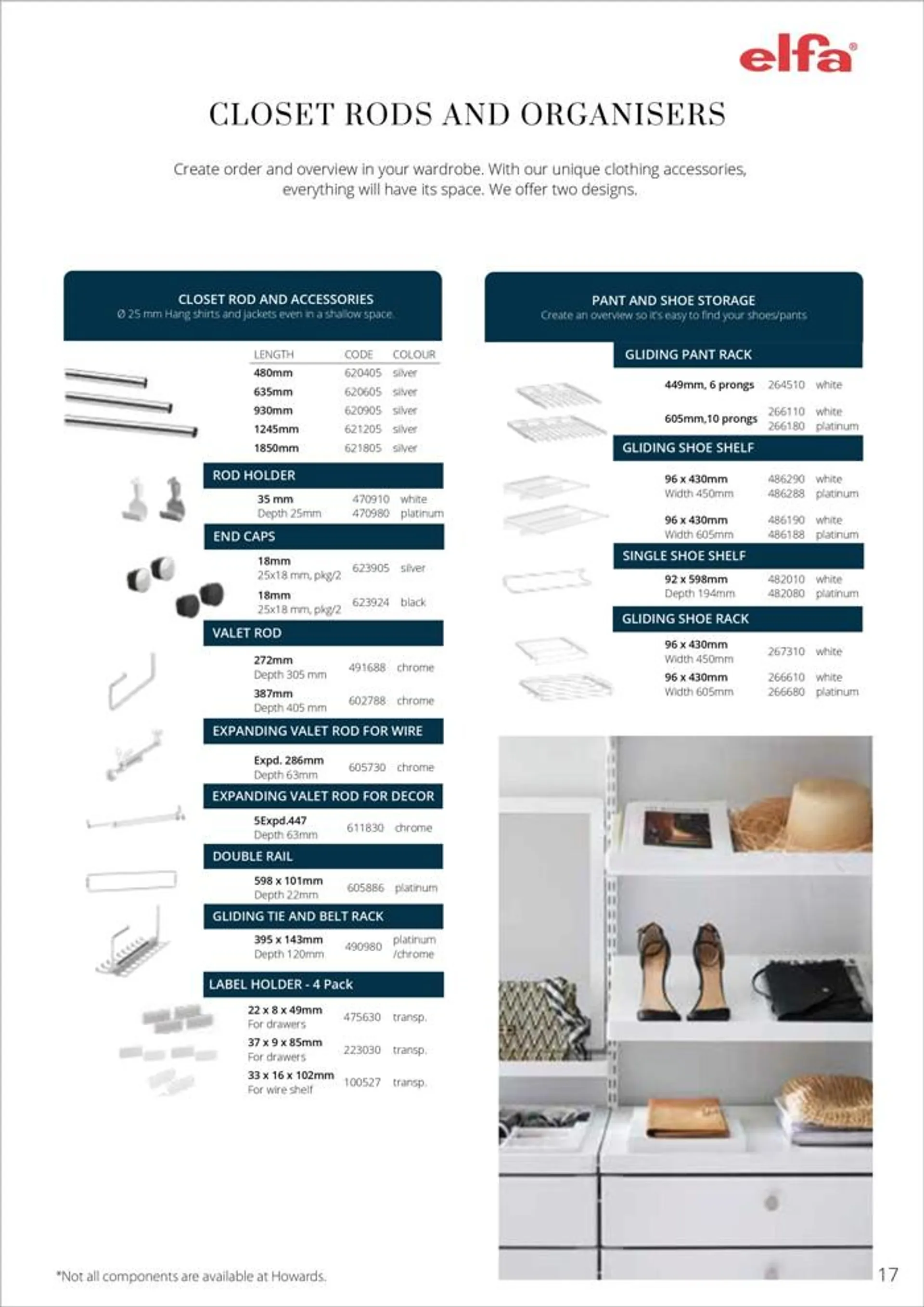 Elfa Product Brochure - Catalogue valid from 21 August to 31 December 2024 - page 17