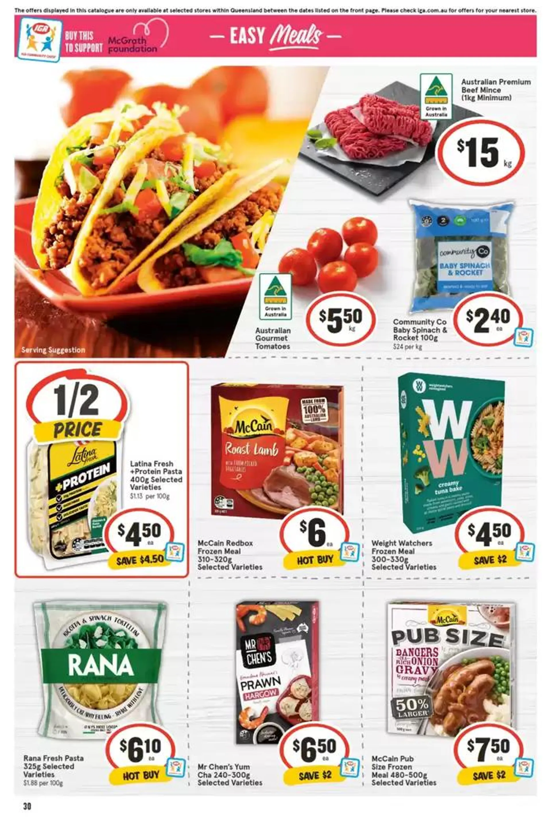 IGA - 1/2 Price - 23/10 - Catalogue valid from 23 October to 29 October 2024 - page 30