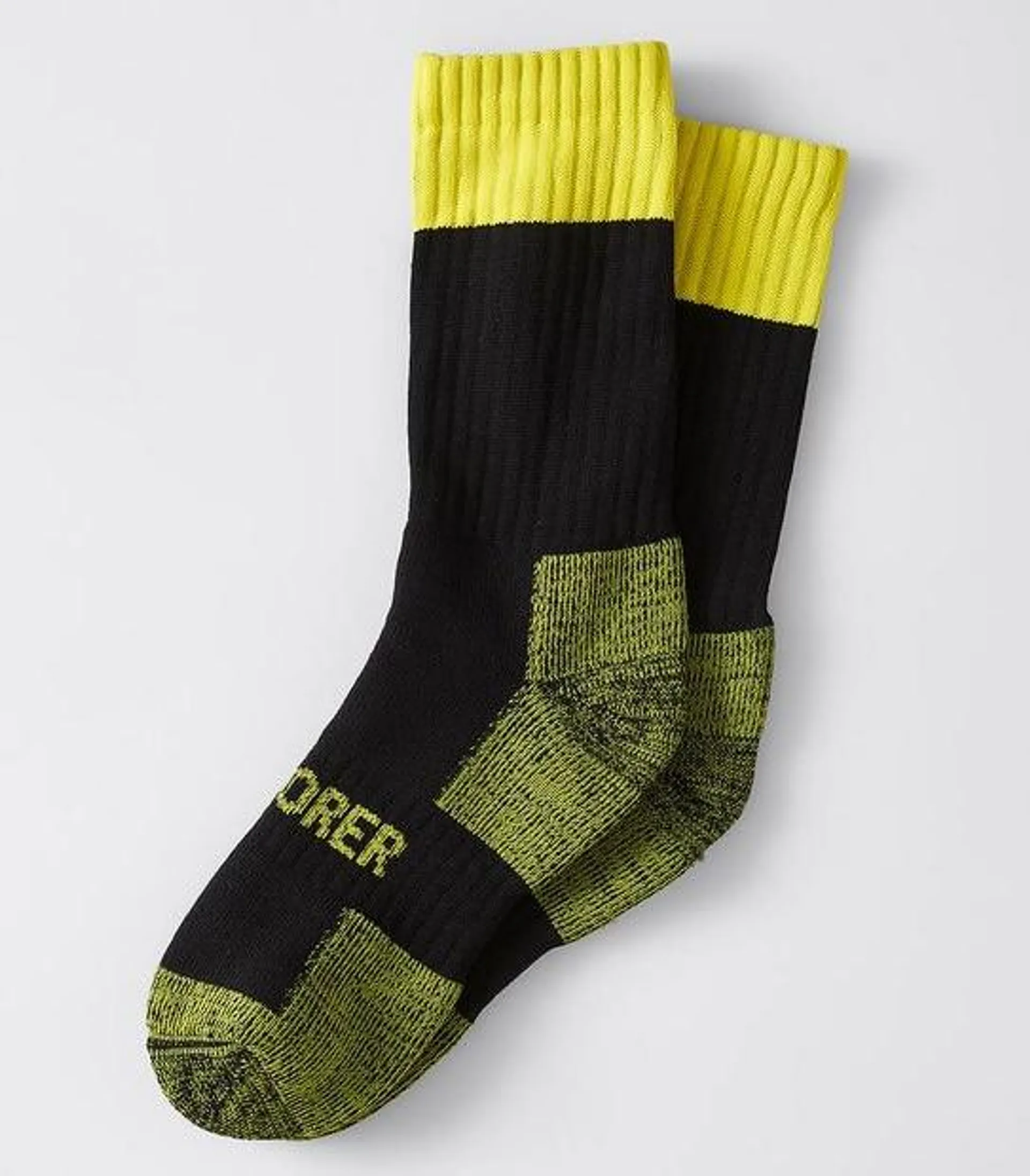 2 Pack Explorer Tough Work Socks - Yellow