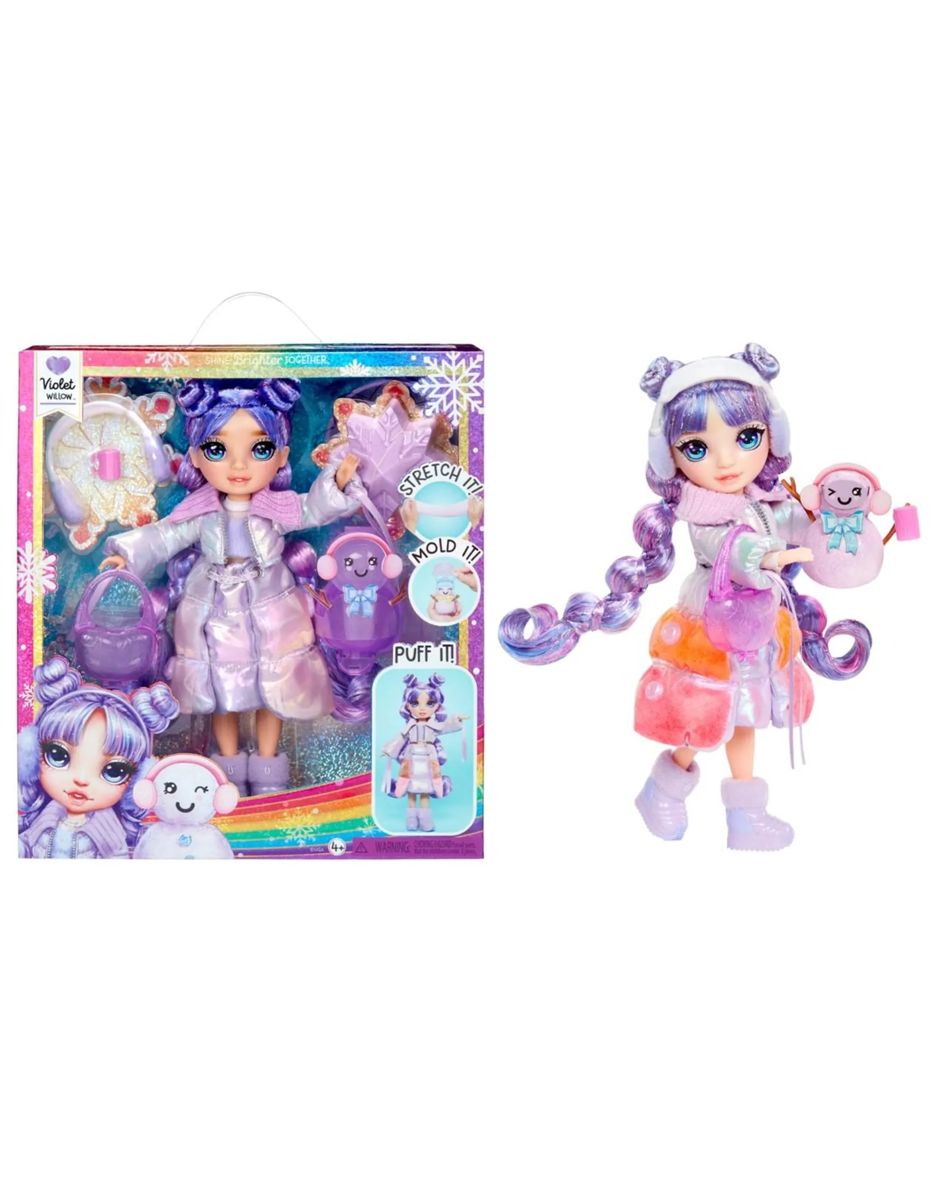 Rainbow High Winter Wonderland Violet - Purple Fashion Doll