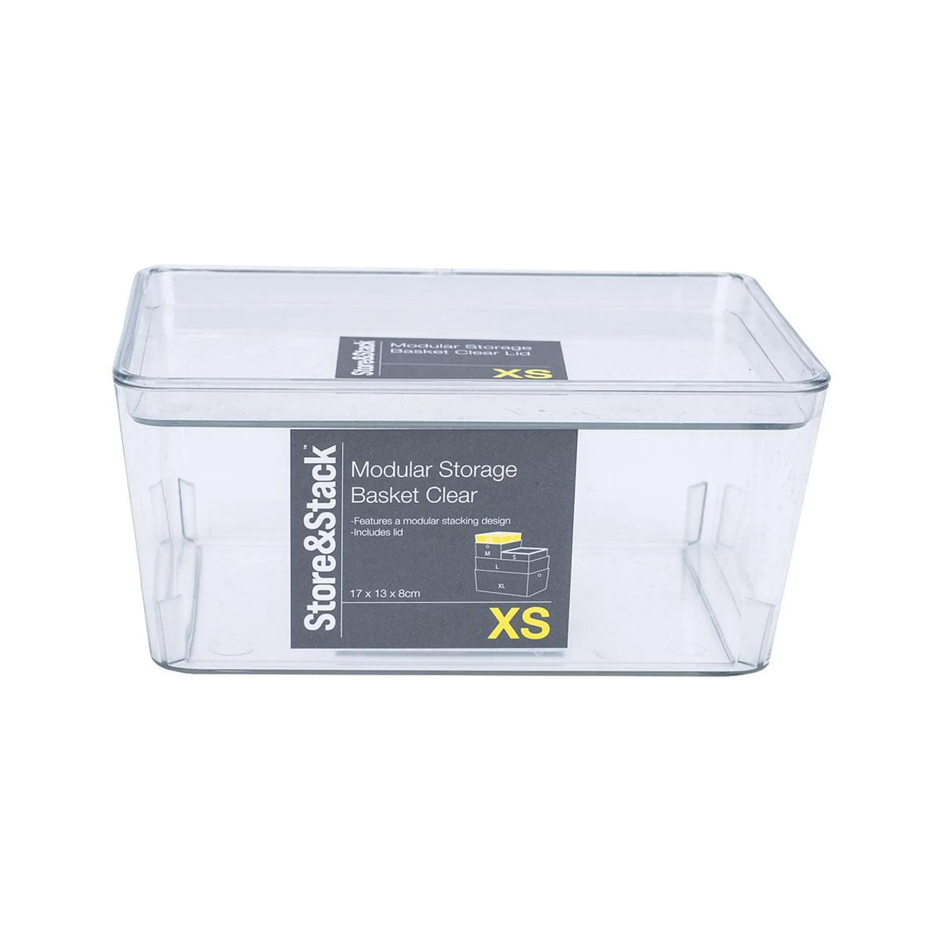 Modular Storage Container Clear XS