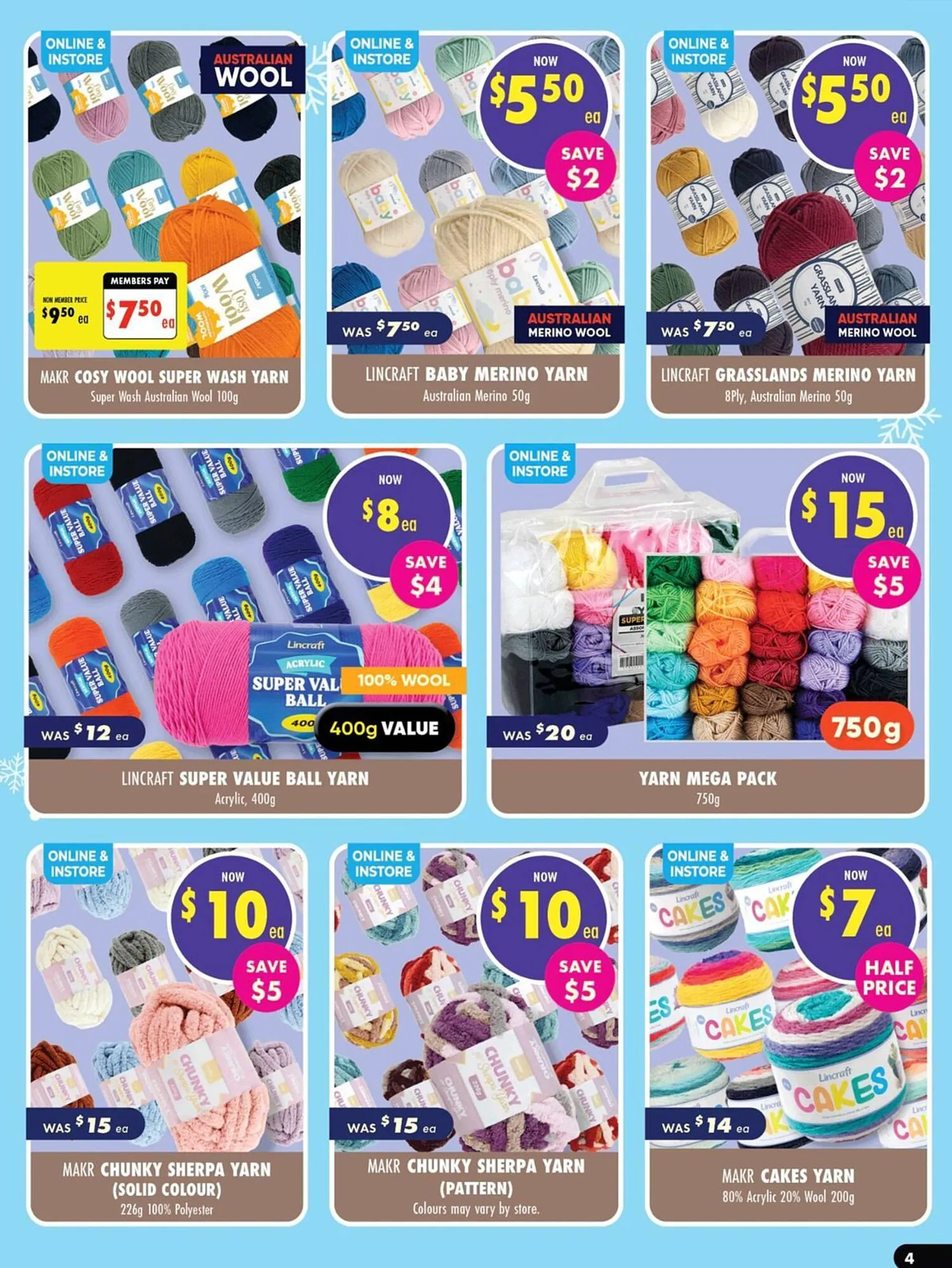 Lincraft catalogue - Catalogue valid from 5 May to 11 May 2025 - page 4