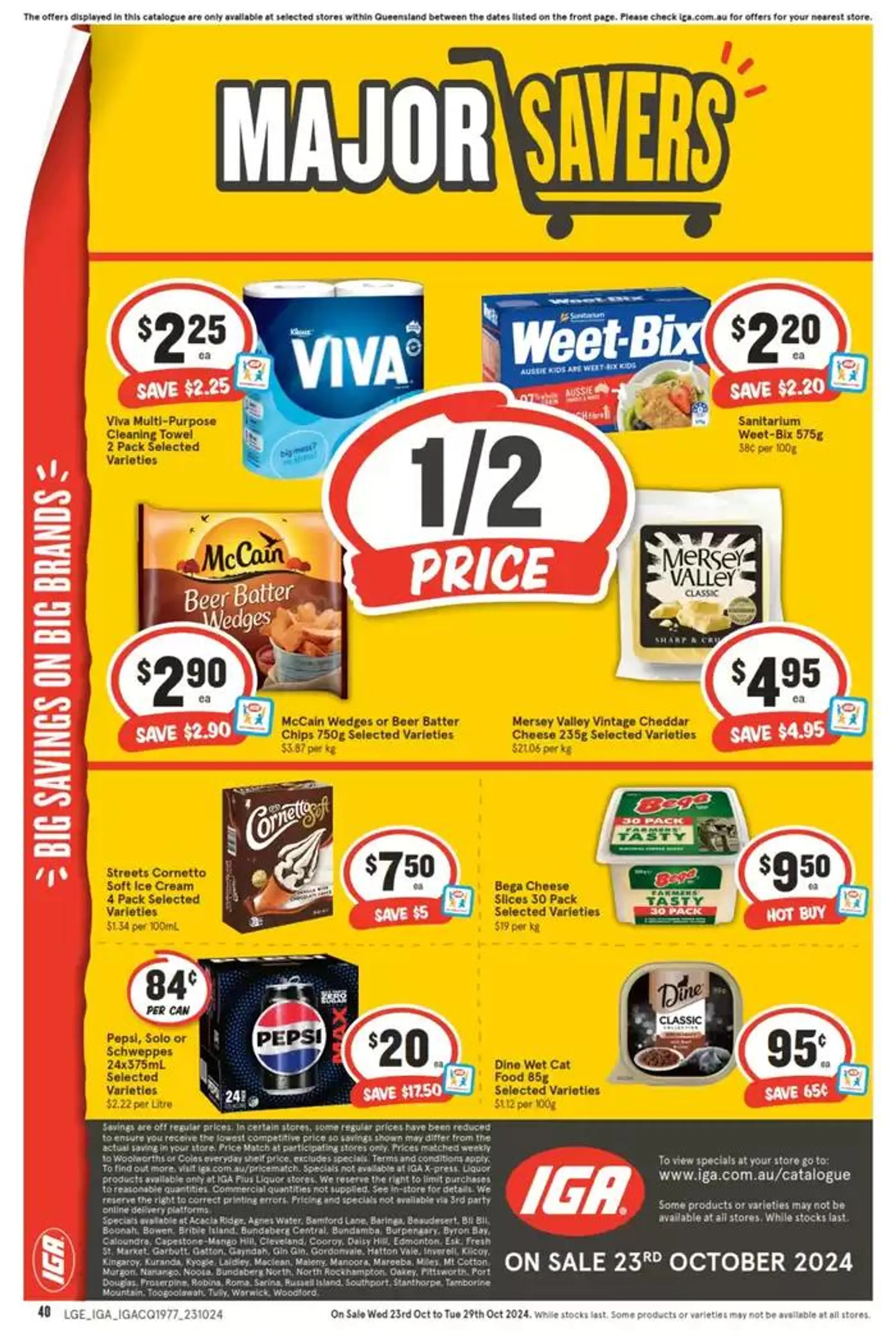 IGA - 1/2 Price - 23/10 - Catalogue valid from 23 October to 29 October 2024 - page 40