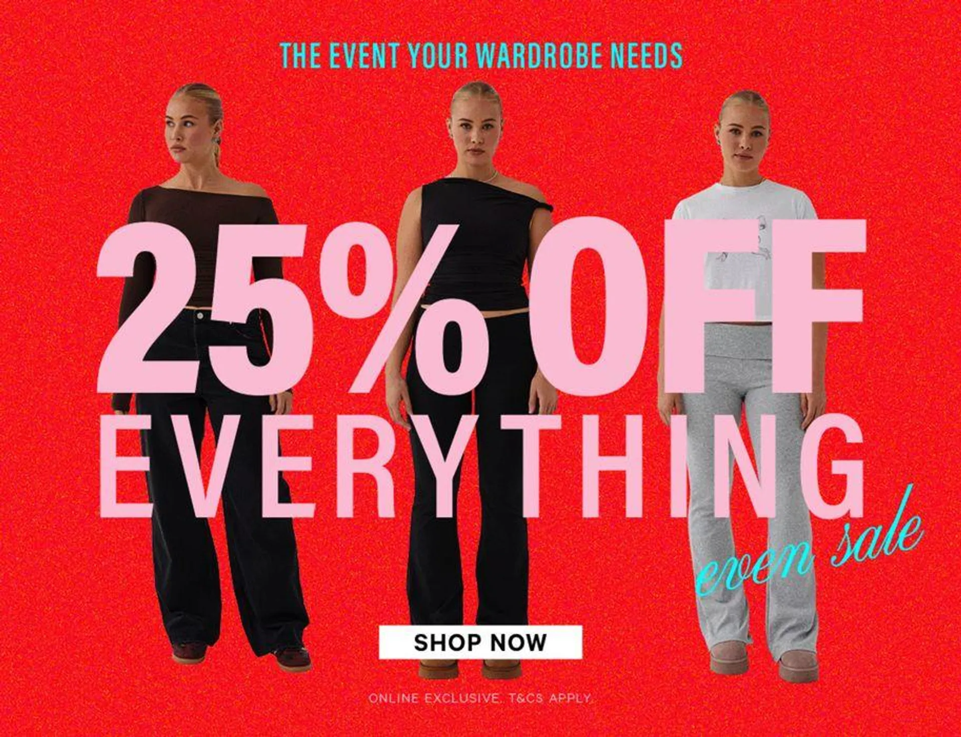 25% Off Everything - Catalogue valid from 14 May to 14 June 2024 - page 1