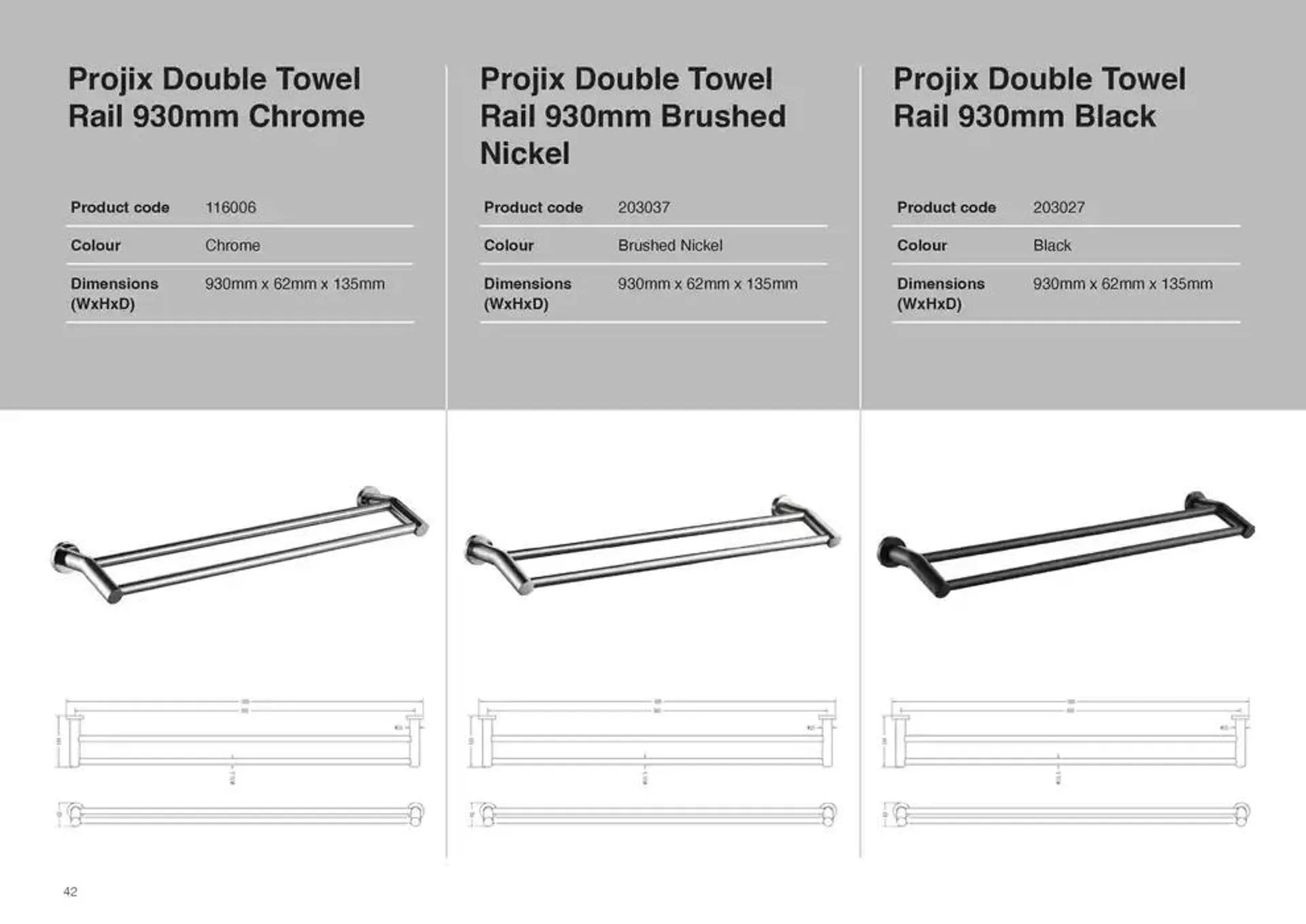 Raymor Brochure Accessories 2025 - Catalogue valid from 24 December to 31 January 2025 - page 42