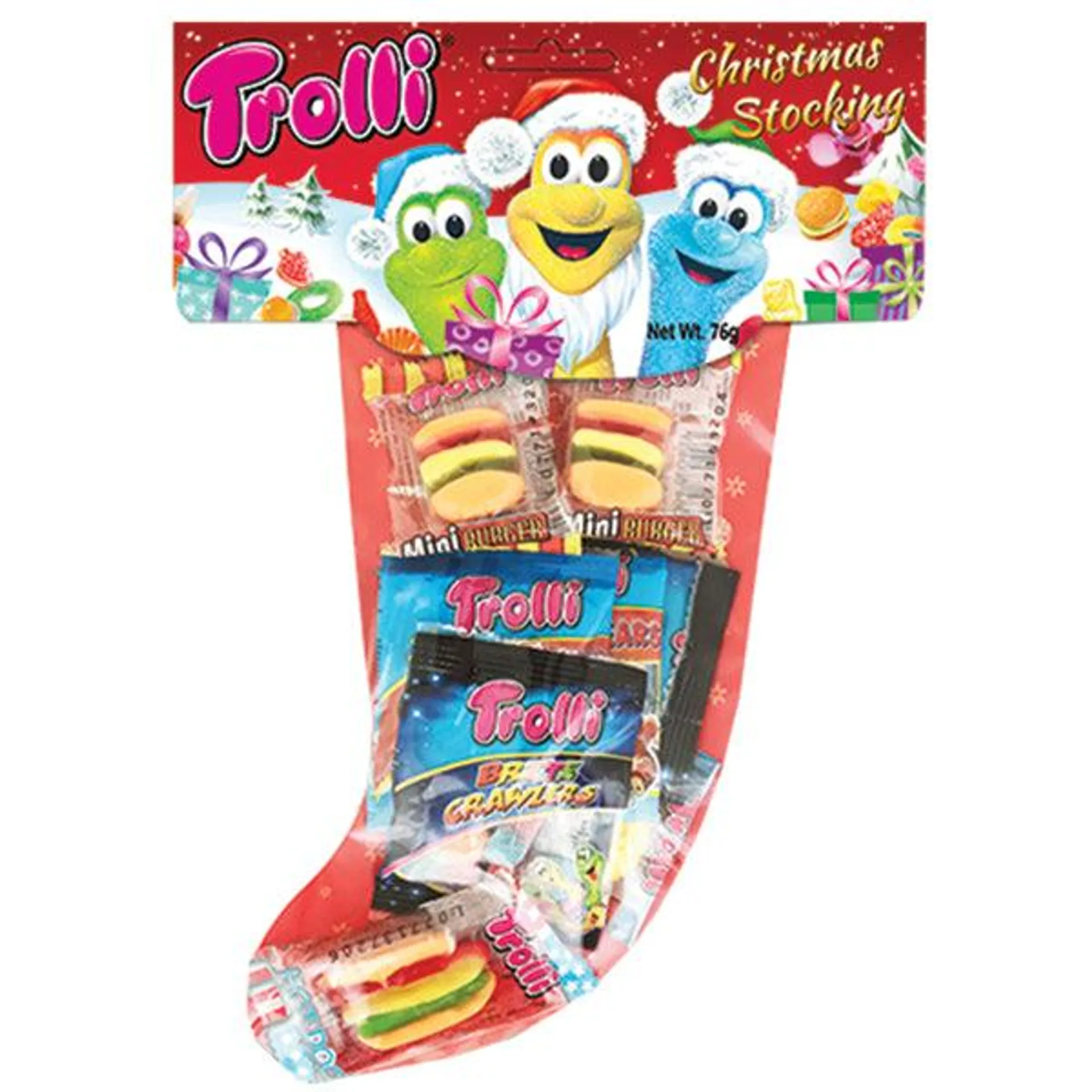 Trolli Christmas Stocking 76g