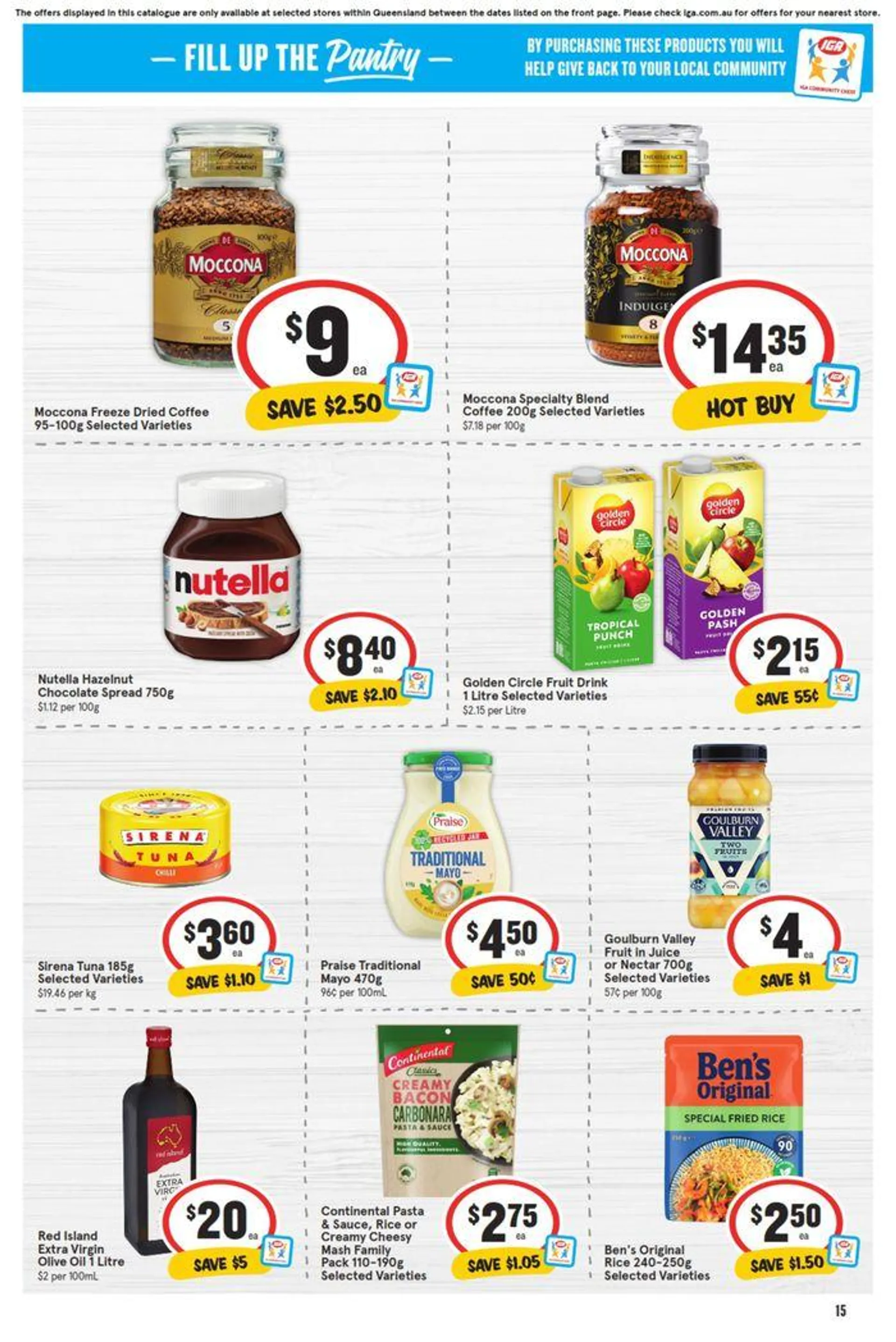 IGA - 1/2 Price - 17/07 - 15