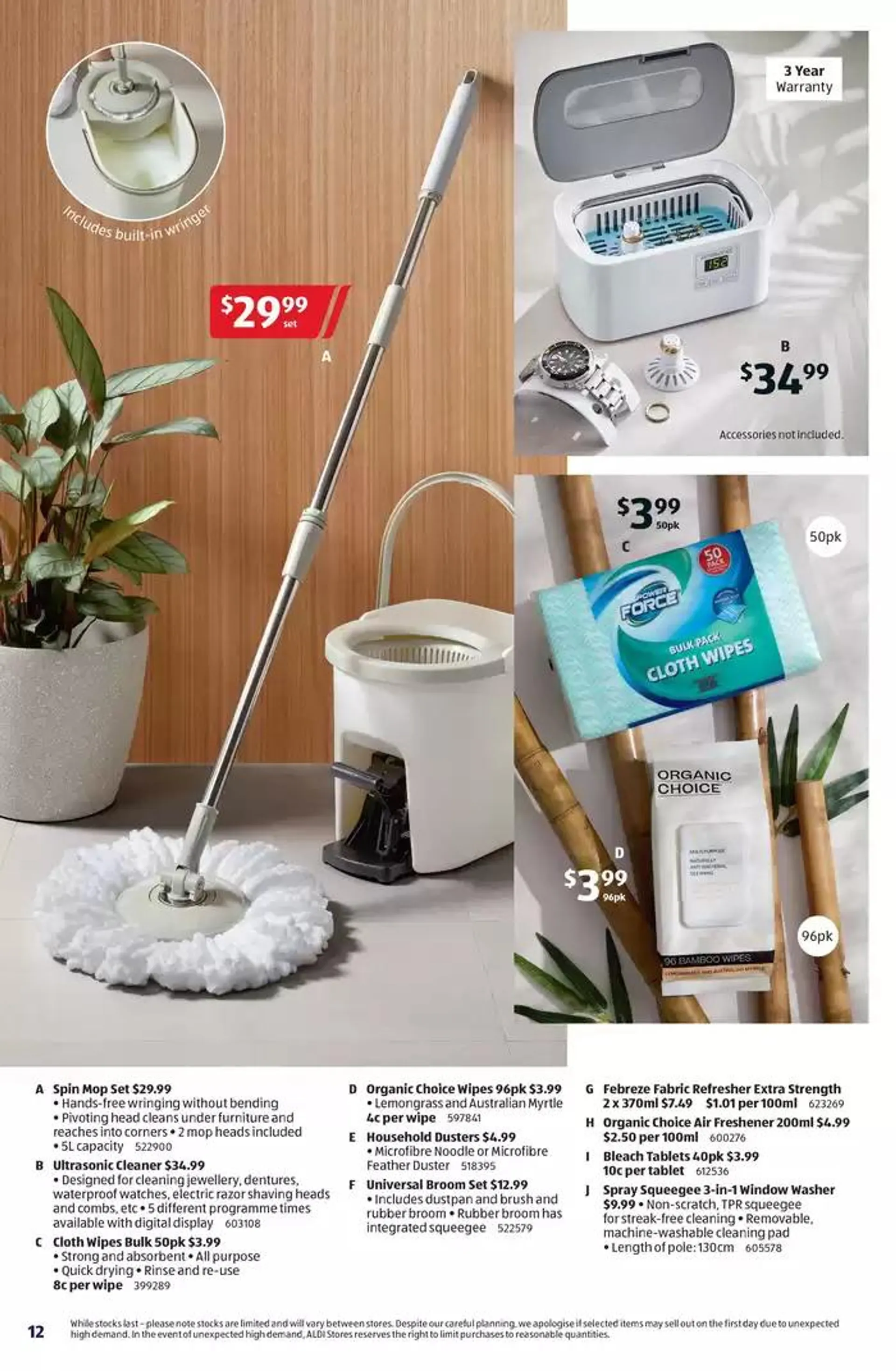 ALDI Special Buys - Catalogue valid from 22 January to 28 January 2025 - page 12