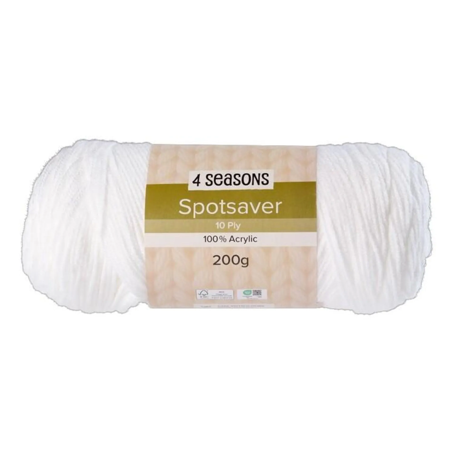 4 Seasons Spot Saver 10 Ply Yarn White