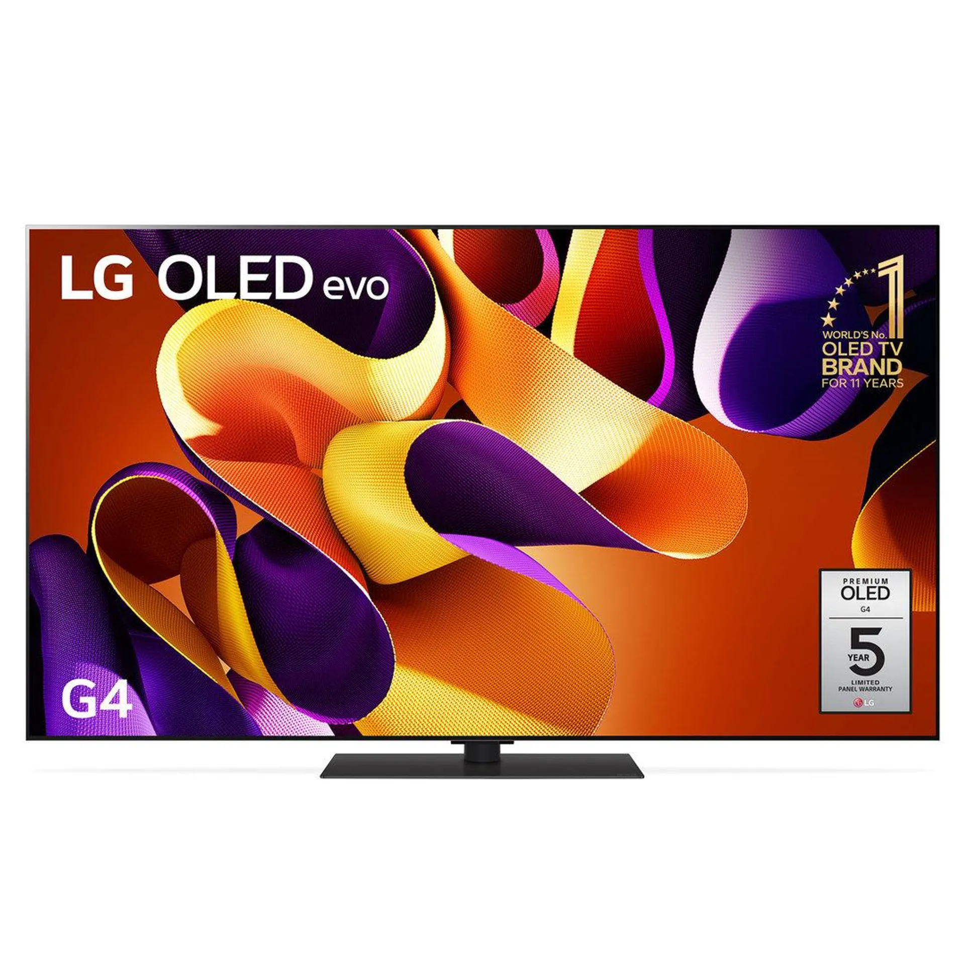 LG 65" OLED Evo G4 4K UHD Smart TV (2024) OLED65G4PSA