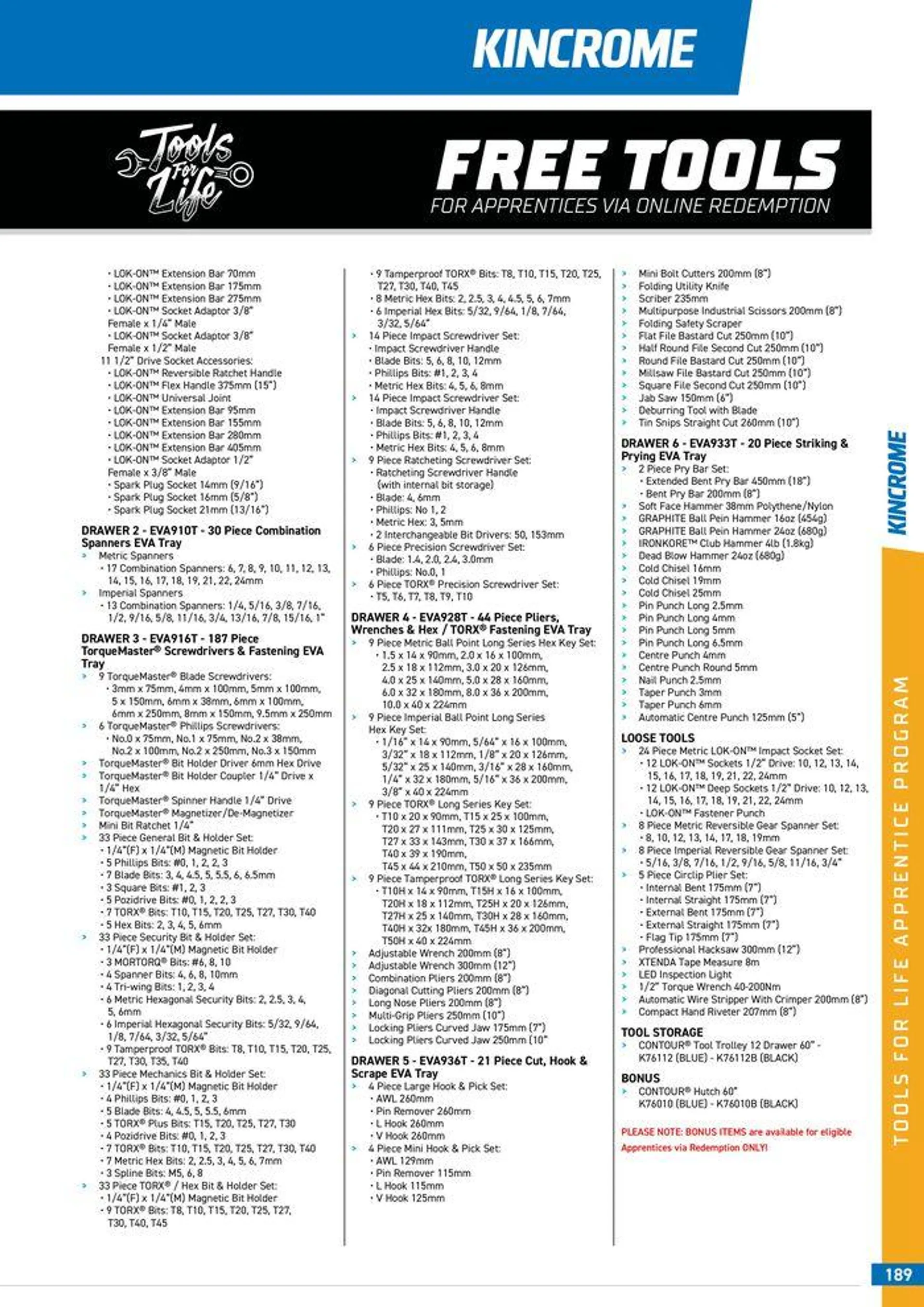 Product Guide 2024 - Catalogue valid from 25 March to 31 December 2024 - page 191