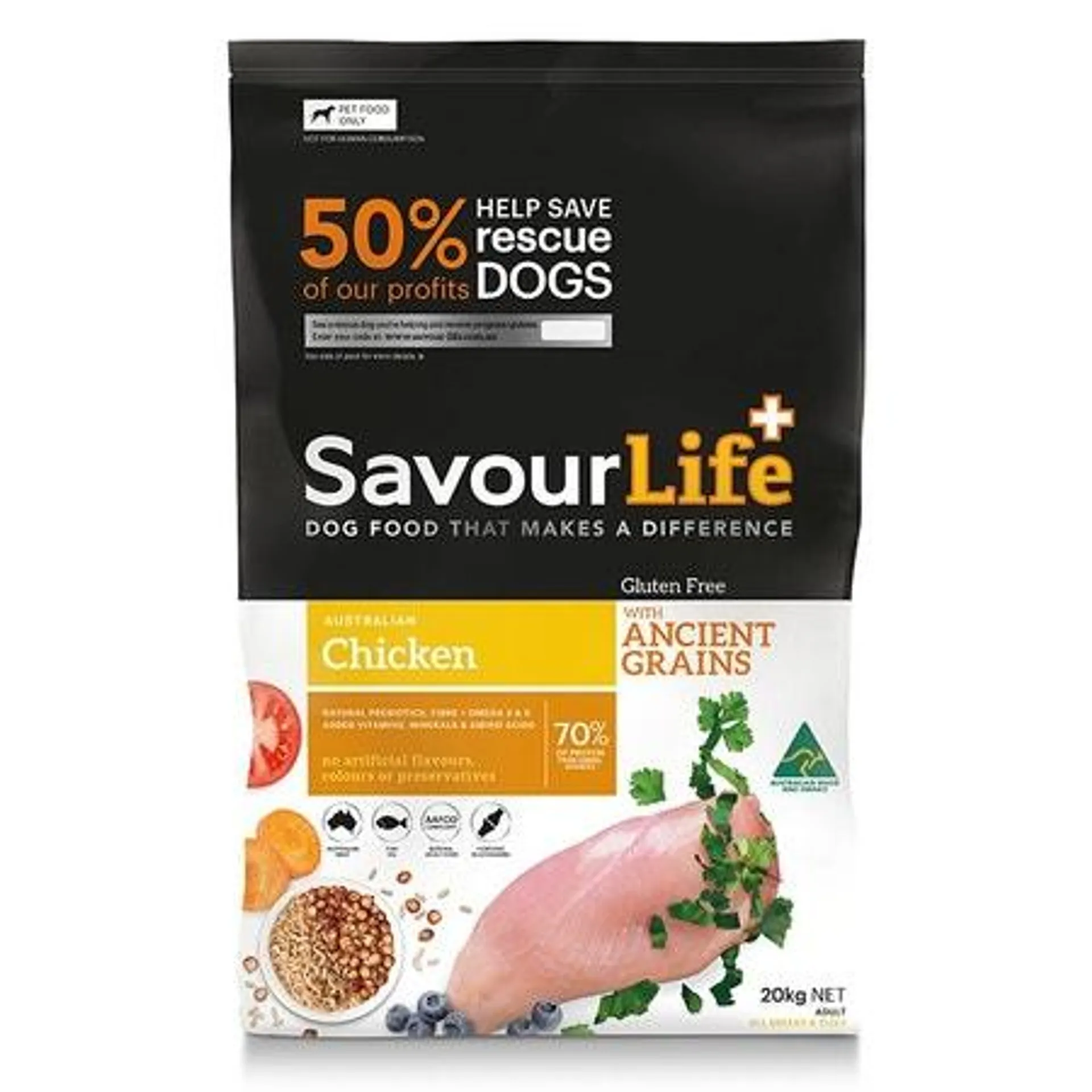 SavourLife Ancient Grains Chicken Adult Dog Food