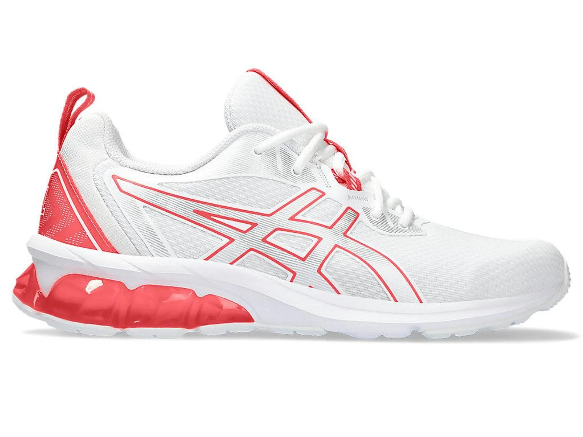 ASICS GEL QUANTUM 90 IV - WHITE/BLAZING CORAL