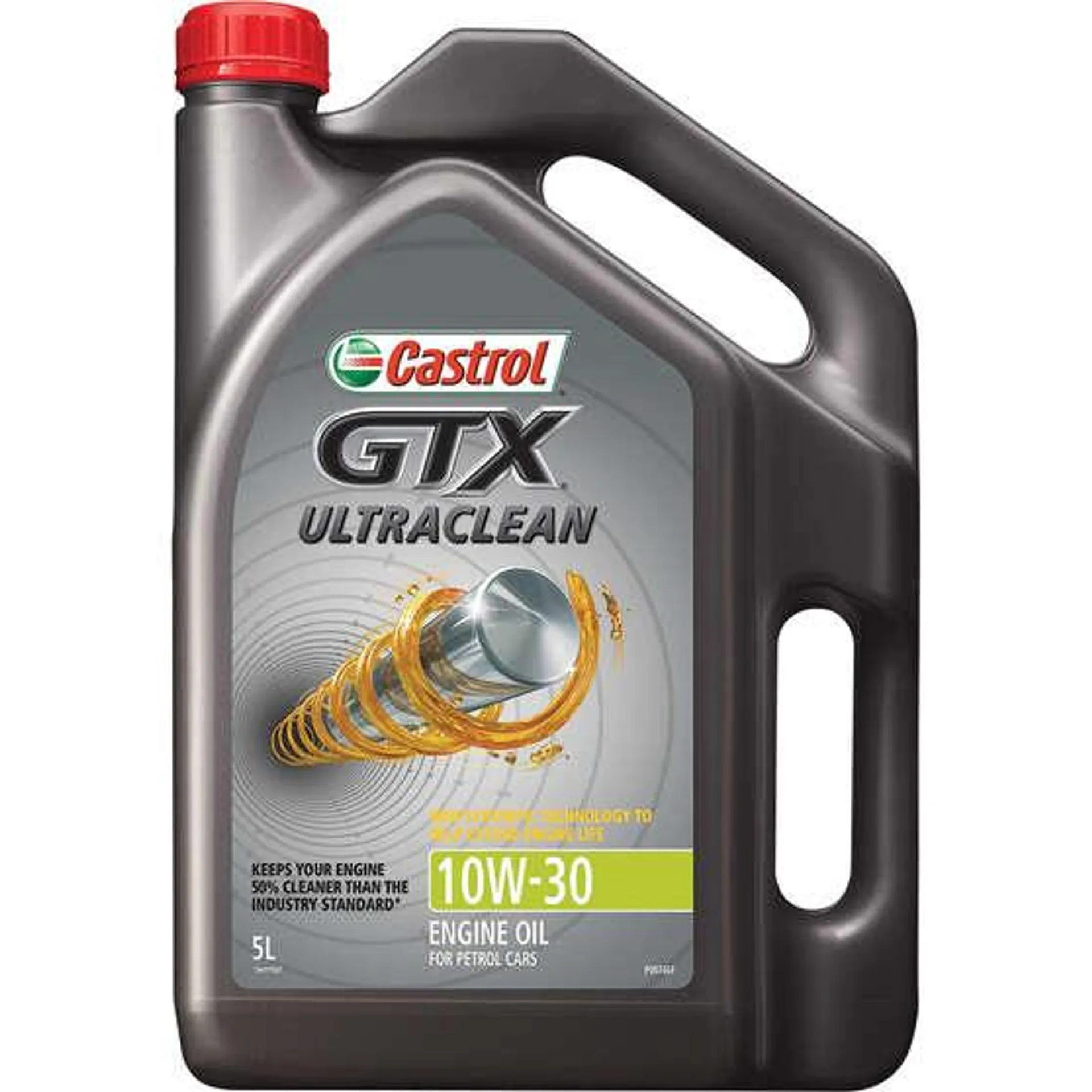 Castrol GTX Ultra Clean Engine Oil - 10W-30, 5 Litre