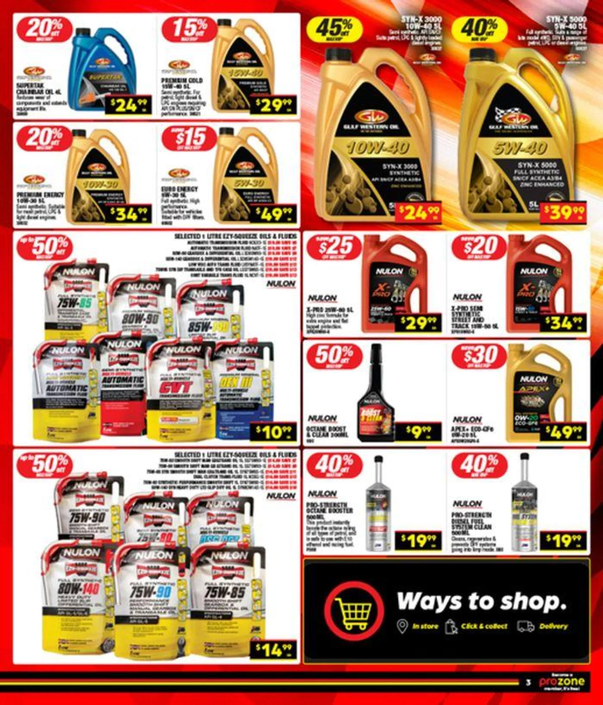 Full Throttle Savings! - Catalogue valid from 23 September to 20 October 2024 - page 3