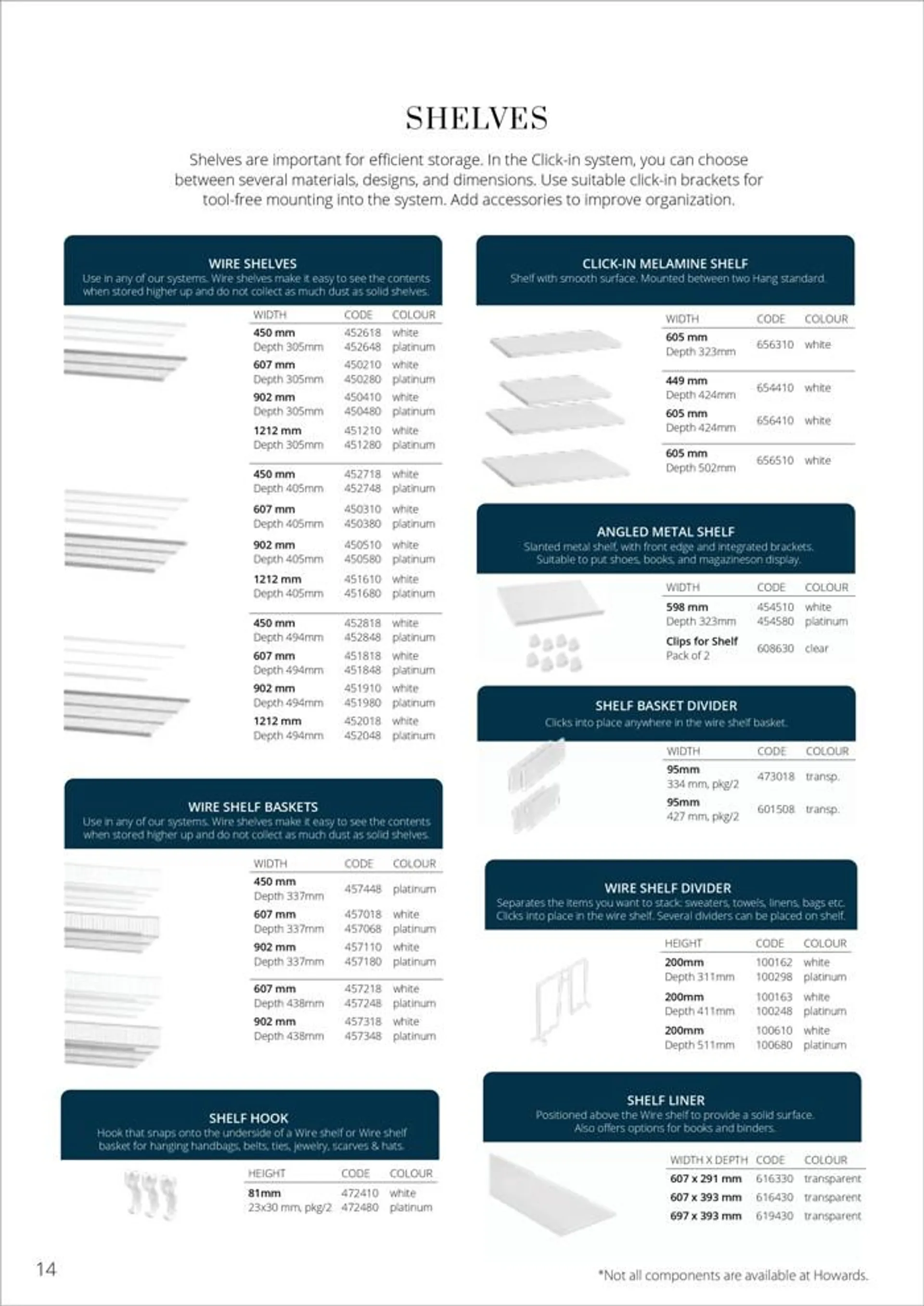 Elfa Product Brochure - Catalogue valid from 21 August to 31 July 2024 - page 14