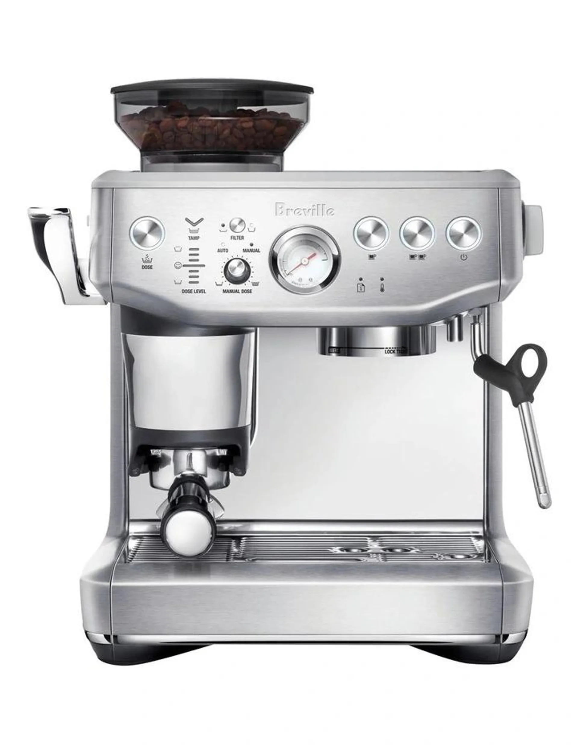 Breville Barista Express Impress BES876BSS4IAN1in Brushed Stainless Steel