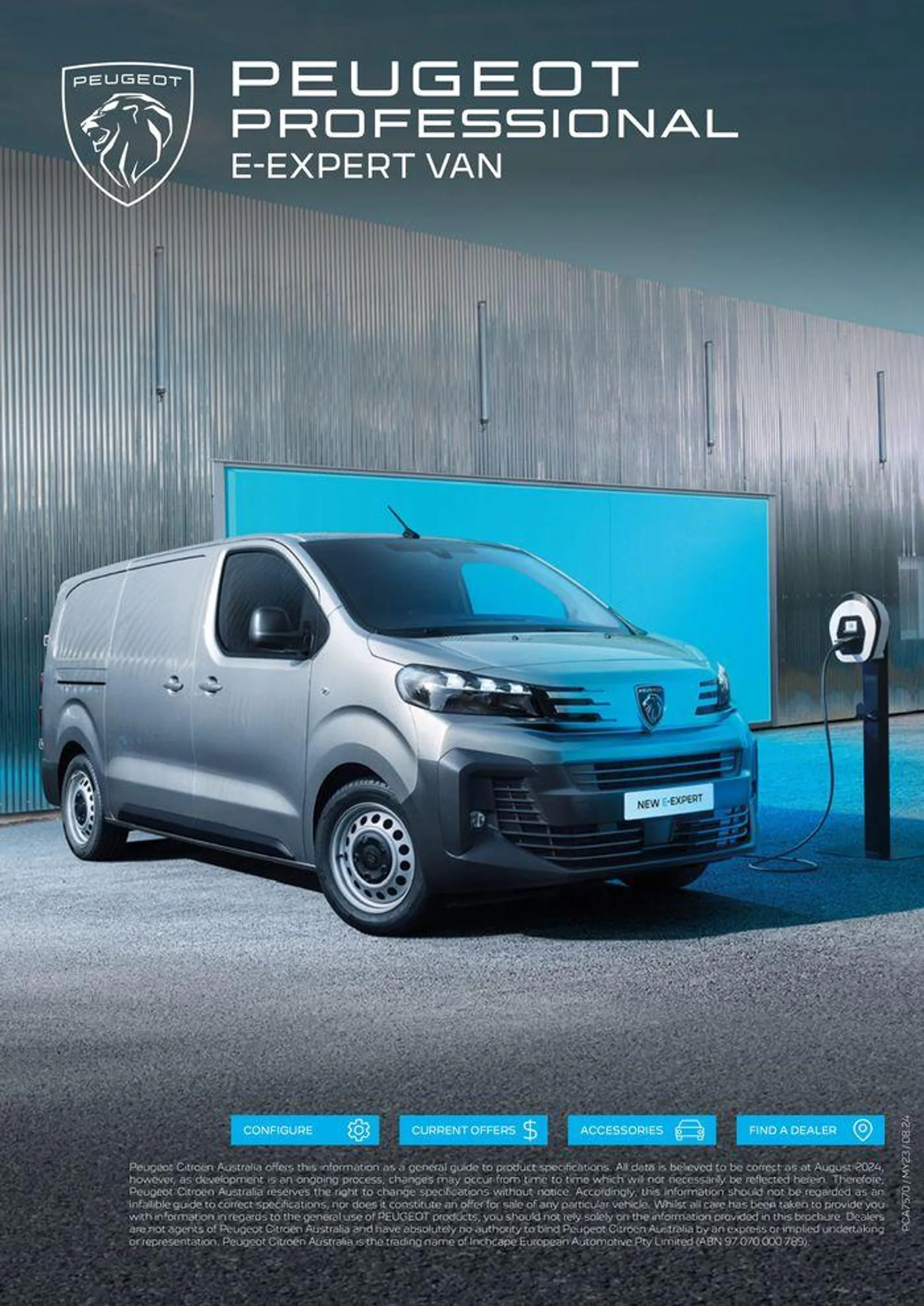 Peugeot E-EXPERT VAN BROCHURE - Catalogue valid from 3 September to 3 September 2025 - page 7