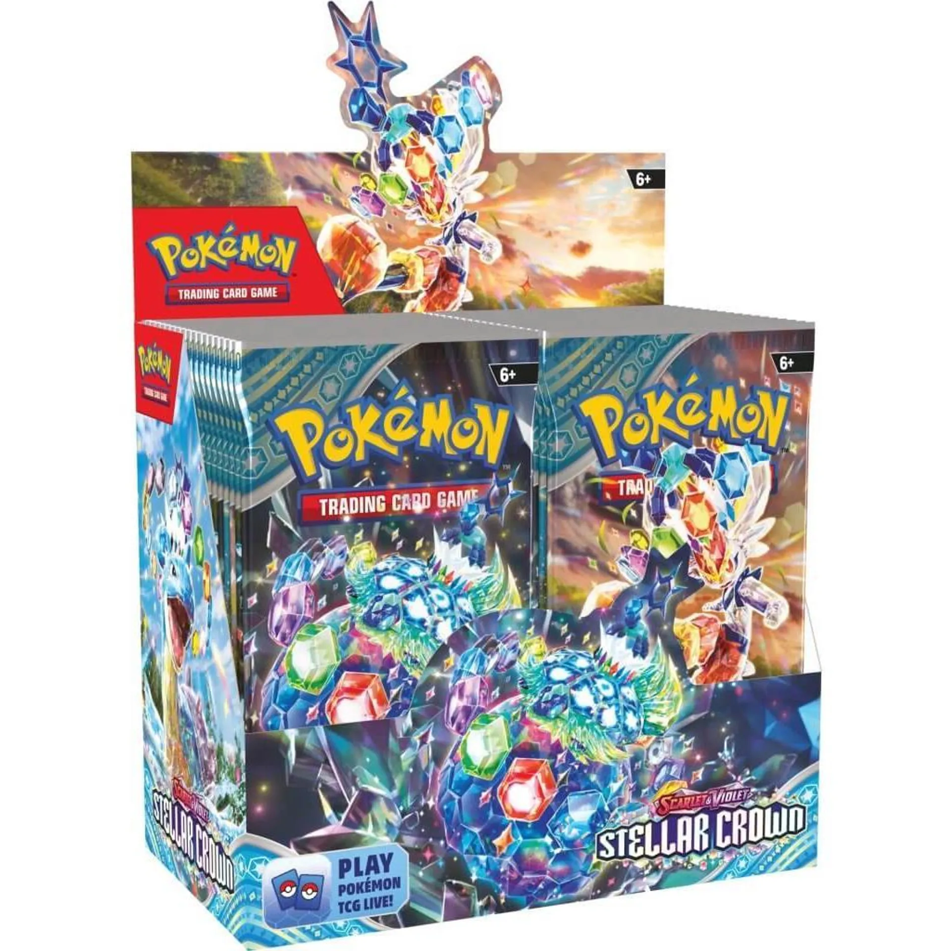 Pokemon Trading Card Game - Scarlet & Violet: Stellar Crown Booster Display (36CT)