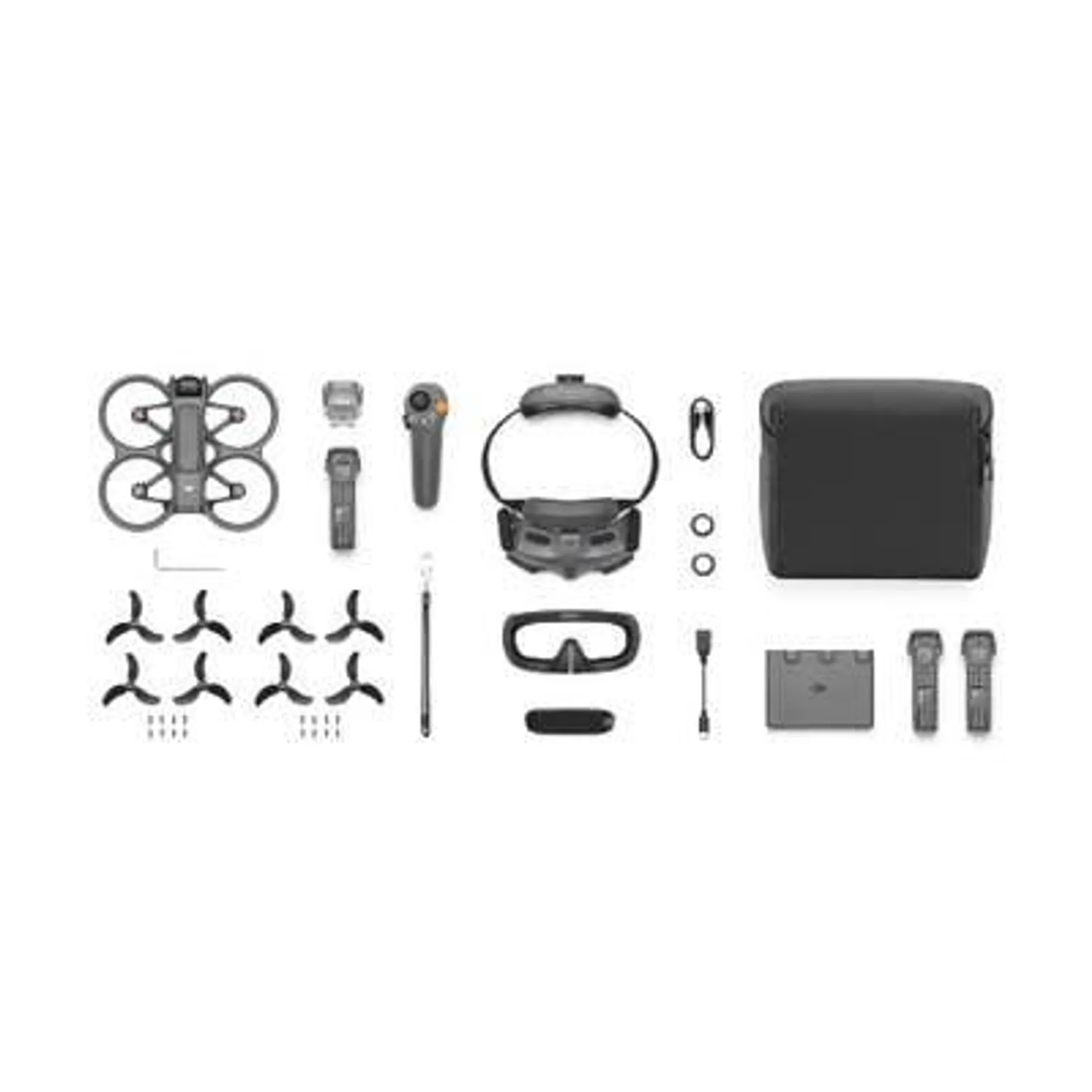 DJI Avata 2 - Fly More Combo 2 (Includes 3 Batteries, 2-Way Charging Hub & More)