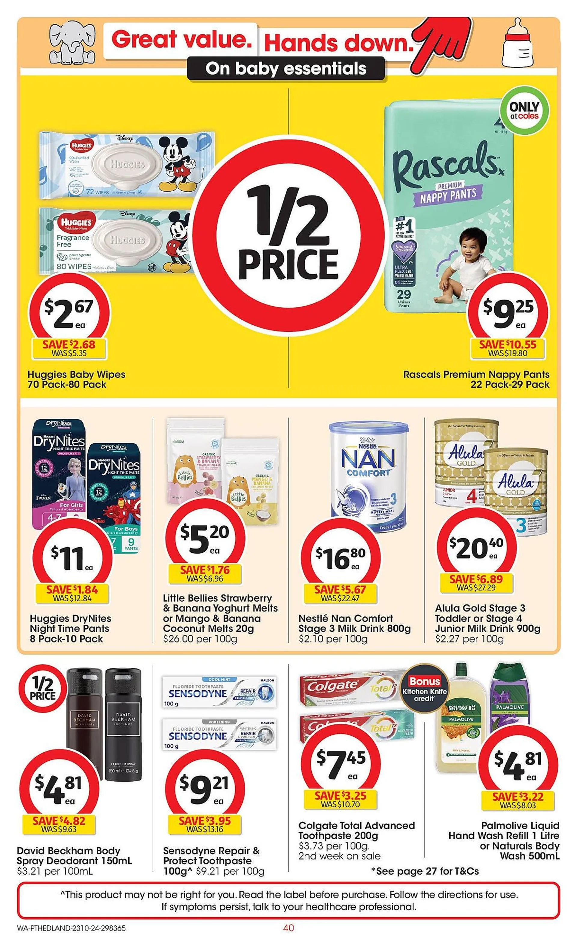 Coles catalogue - Catalogue valid from 23 October to 29 October 2024 - page 40