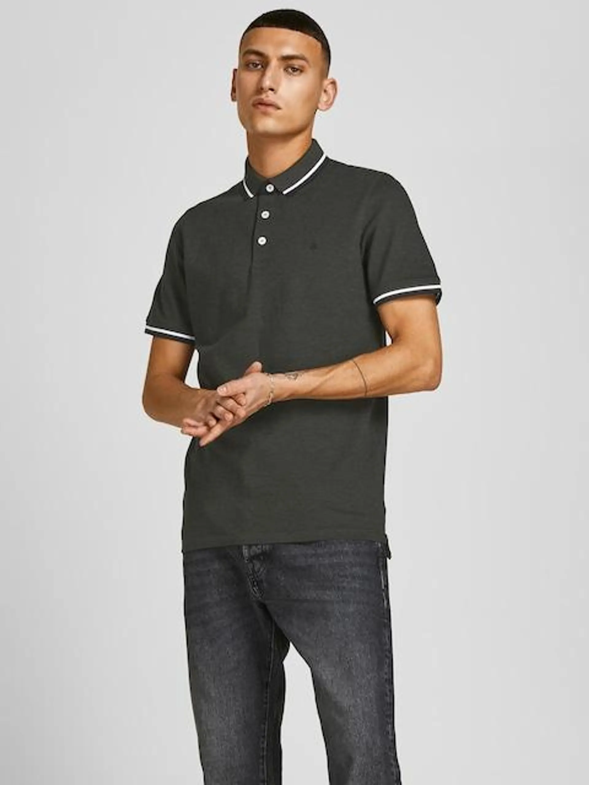 JACK AND JONES Paulo Polo In Forest Night