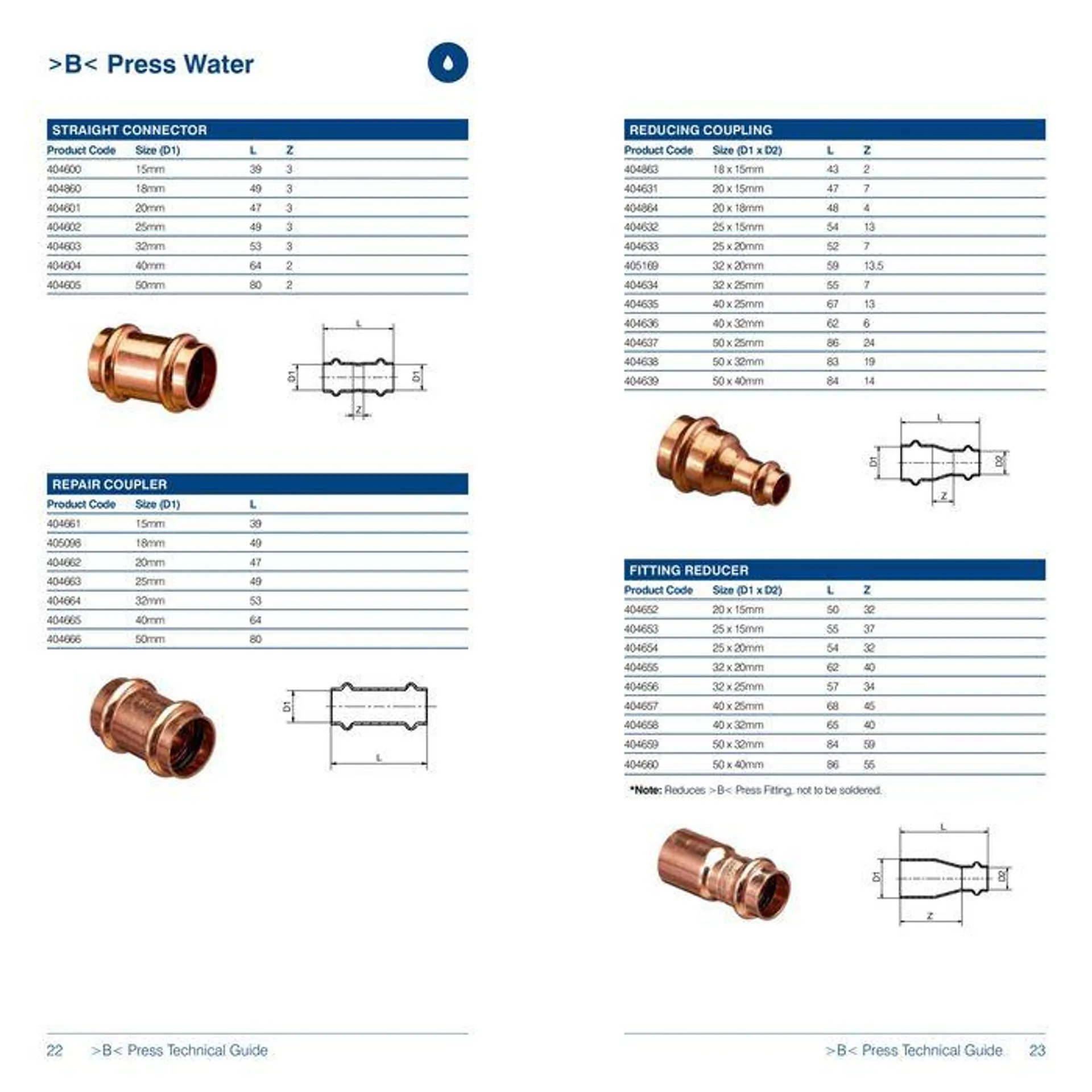 >B< Press Fitting System - 12