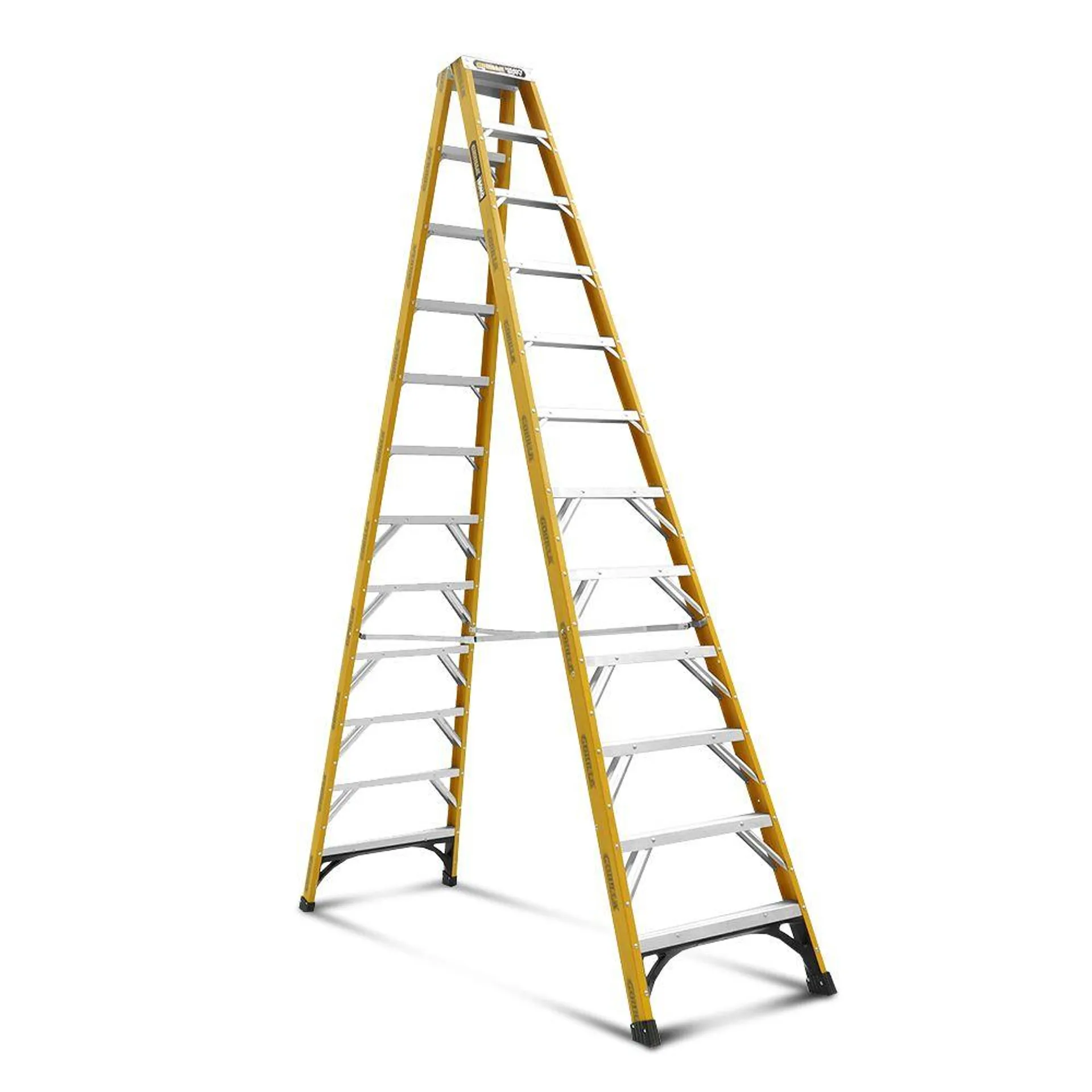 Gorilla FSM012-HD 3.6m 180kg 12-Step Double Sided Fibreglass Ladder