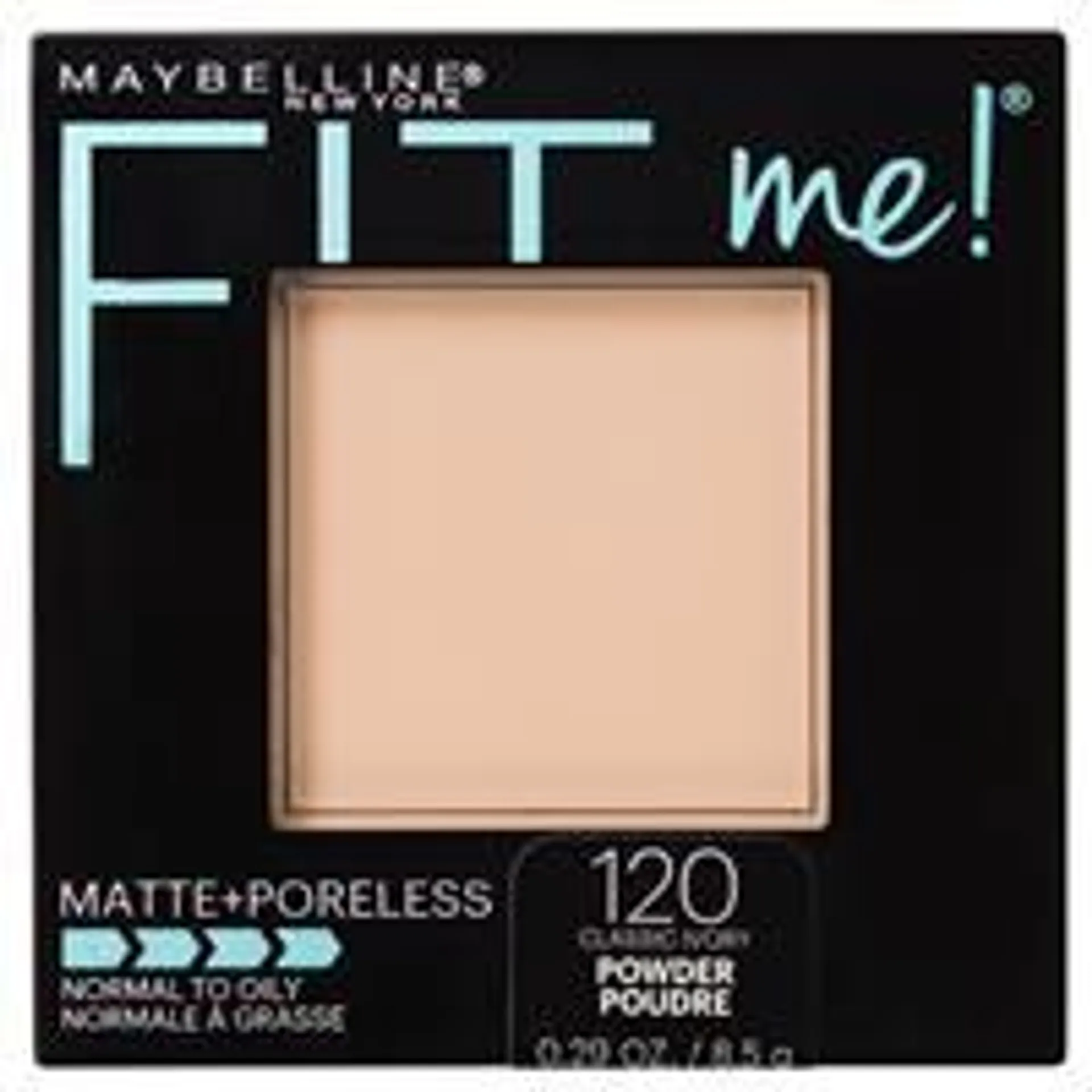 Maybelline Fit Me Matte & Poreless Pressed Powder - Classic Ivory 120