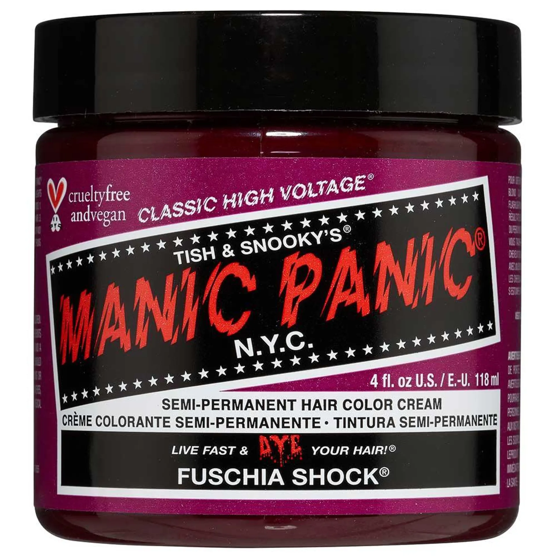 Fuschia Shock Classic Cream 118ml