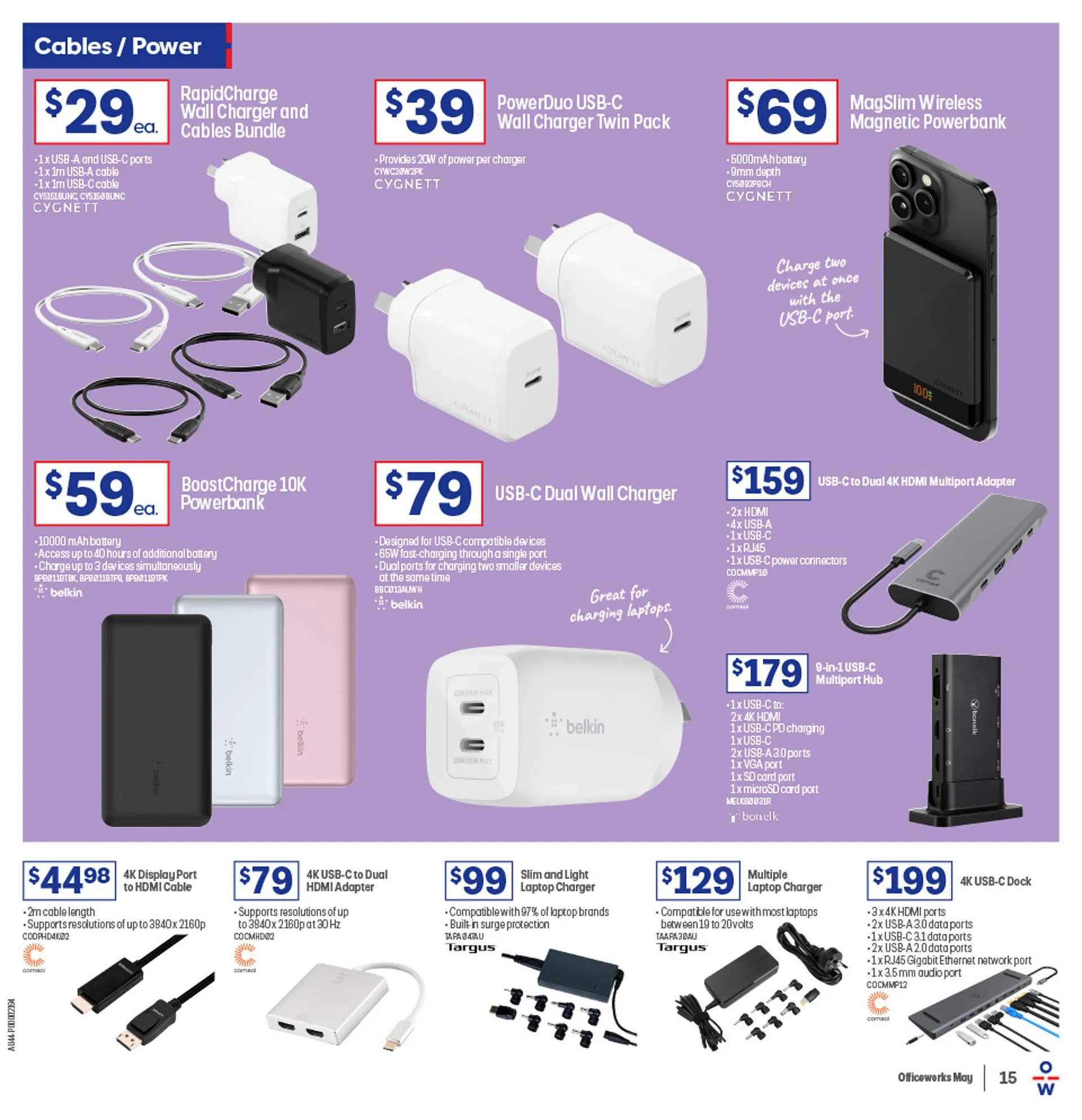 Officeworks catalogue - Catalogue valid from 8 May to 26 May 2025 - page 15