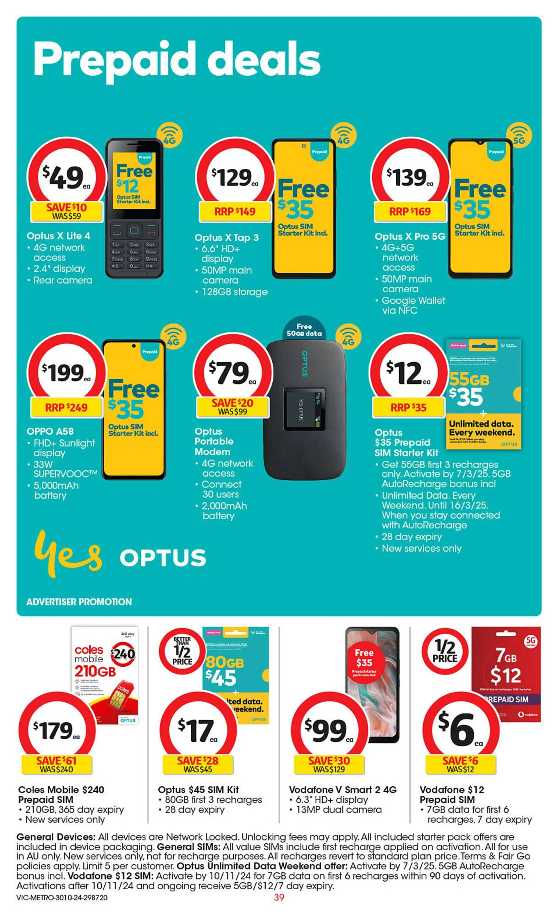 Coles catalogue - Catalogue valid from 30 October to 5 November 2024 - page 40