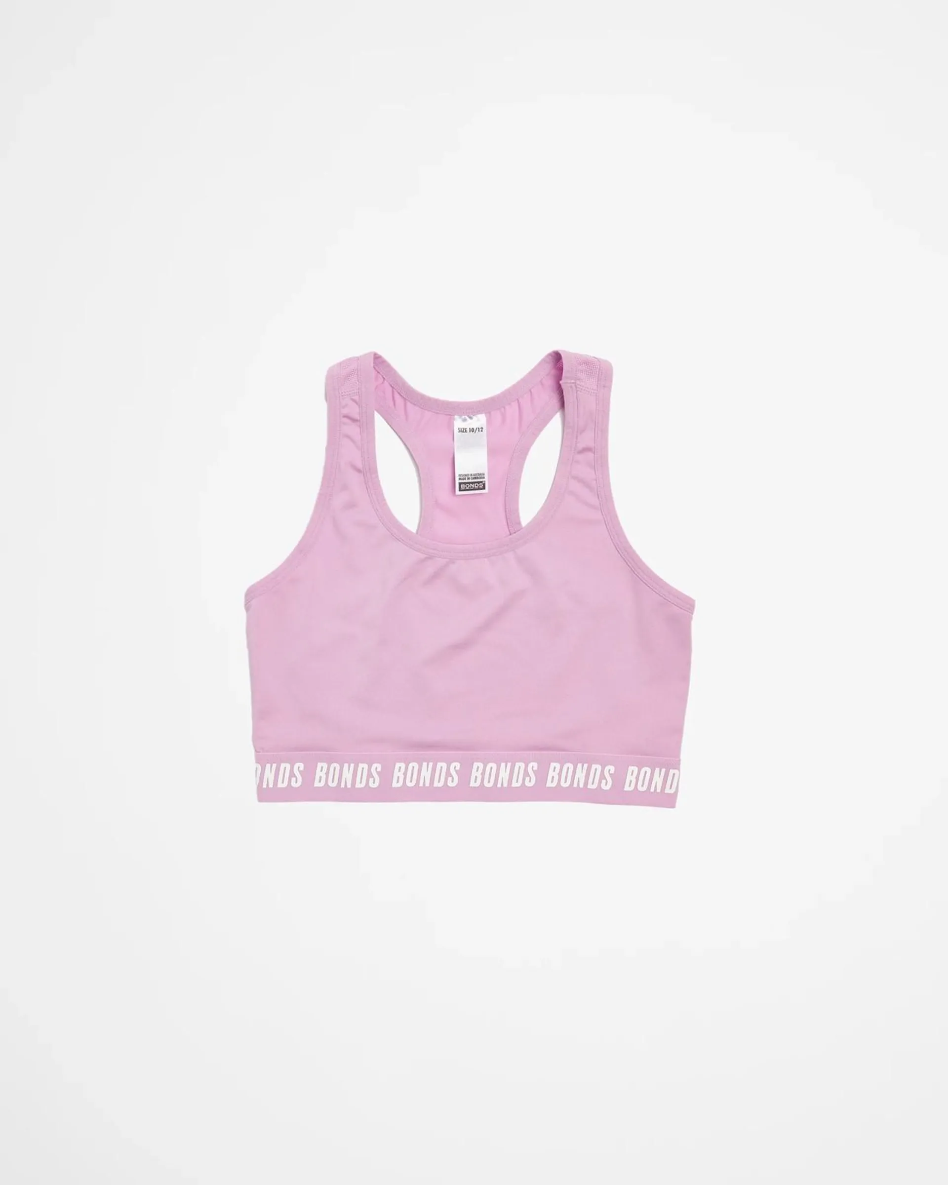 Bonds Girls Sport Racer Back Crop