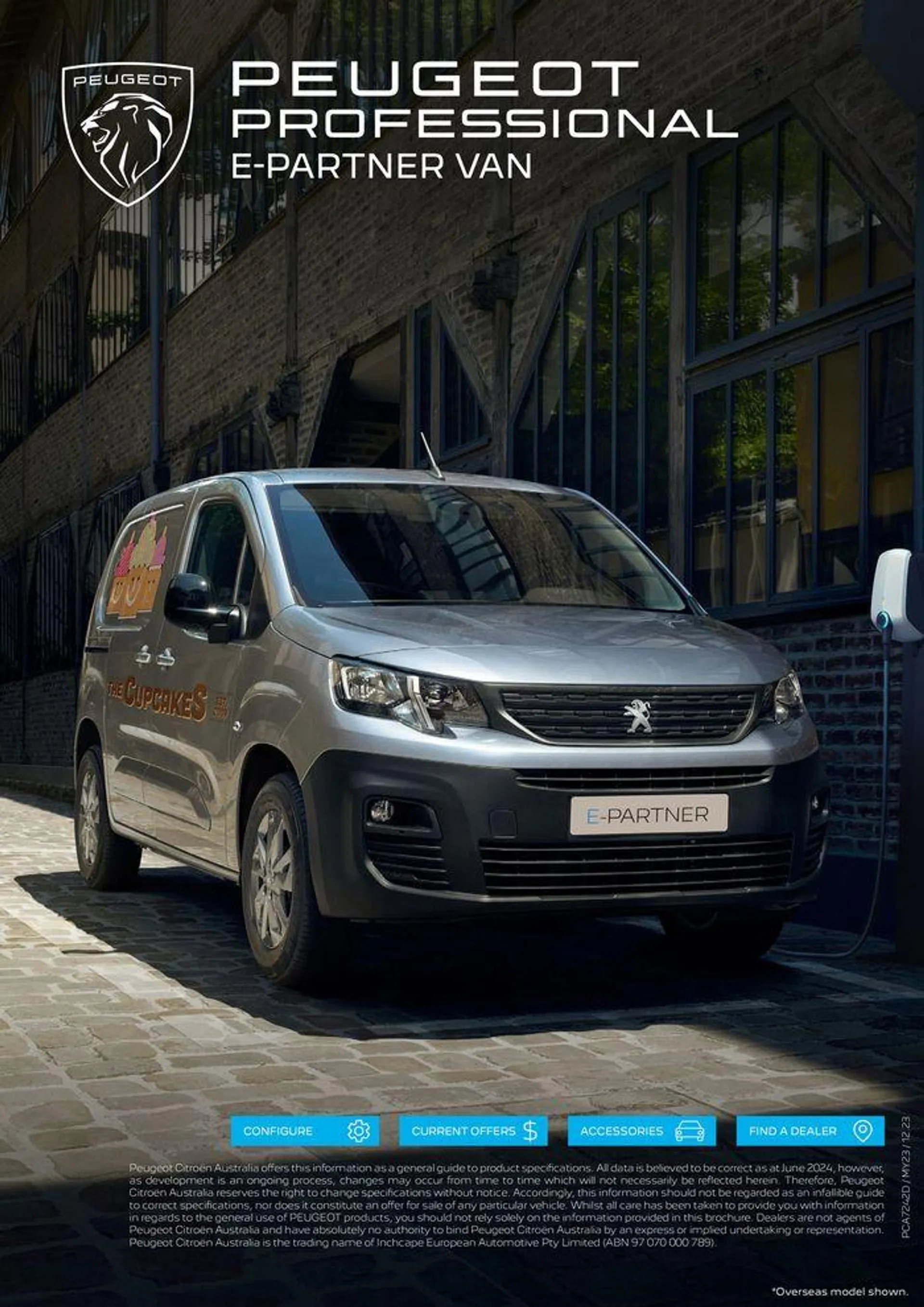 Peugeot E-PARTNER VAN BROCHURE - Catalogue valid from 18 June to 18 June 2025 - page 7