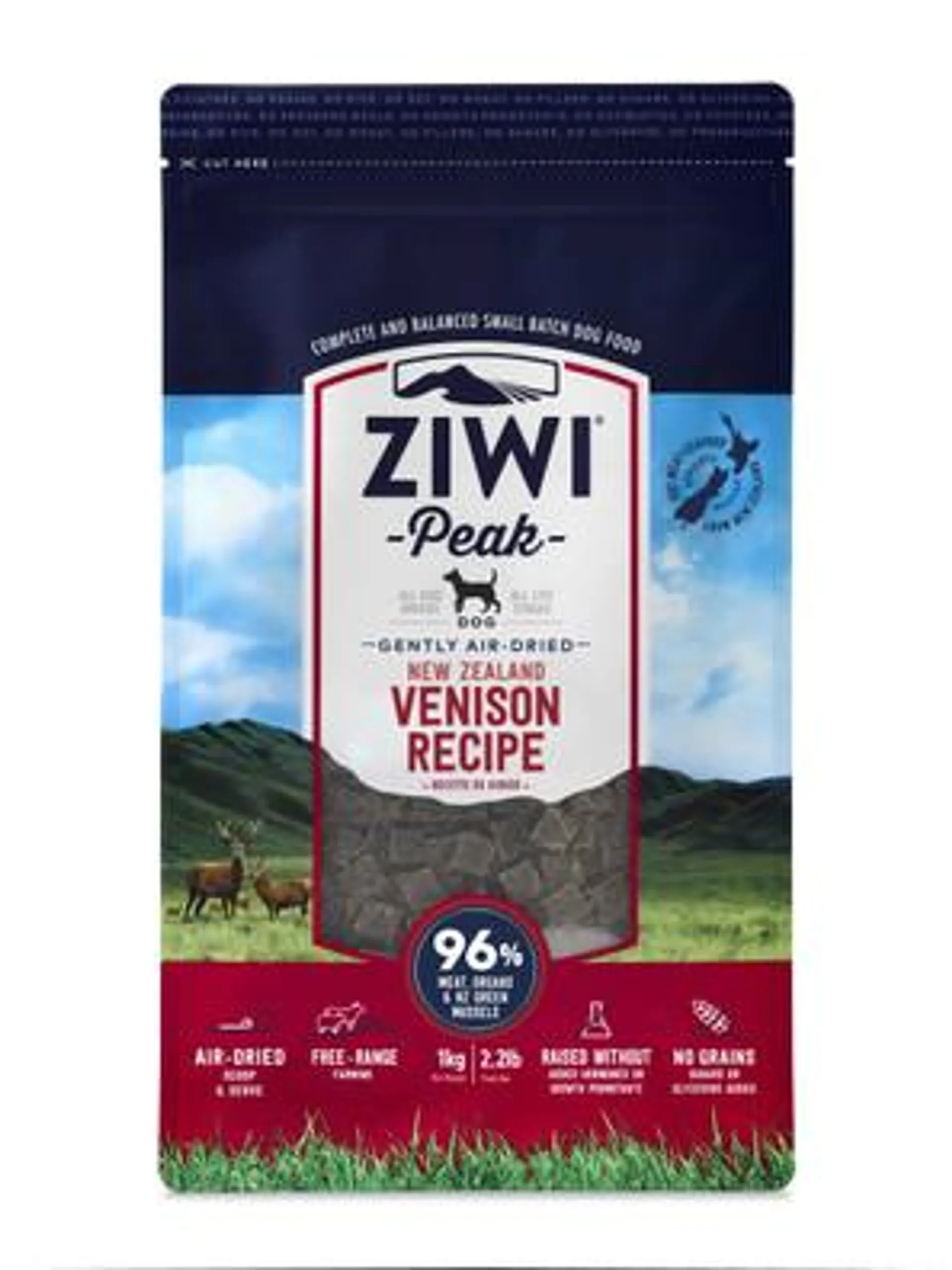 Ziwi Peak Air Dried Dog Food Venison