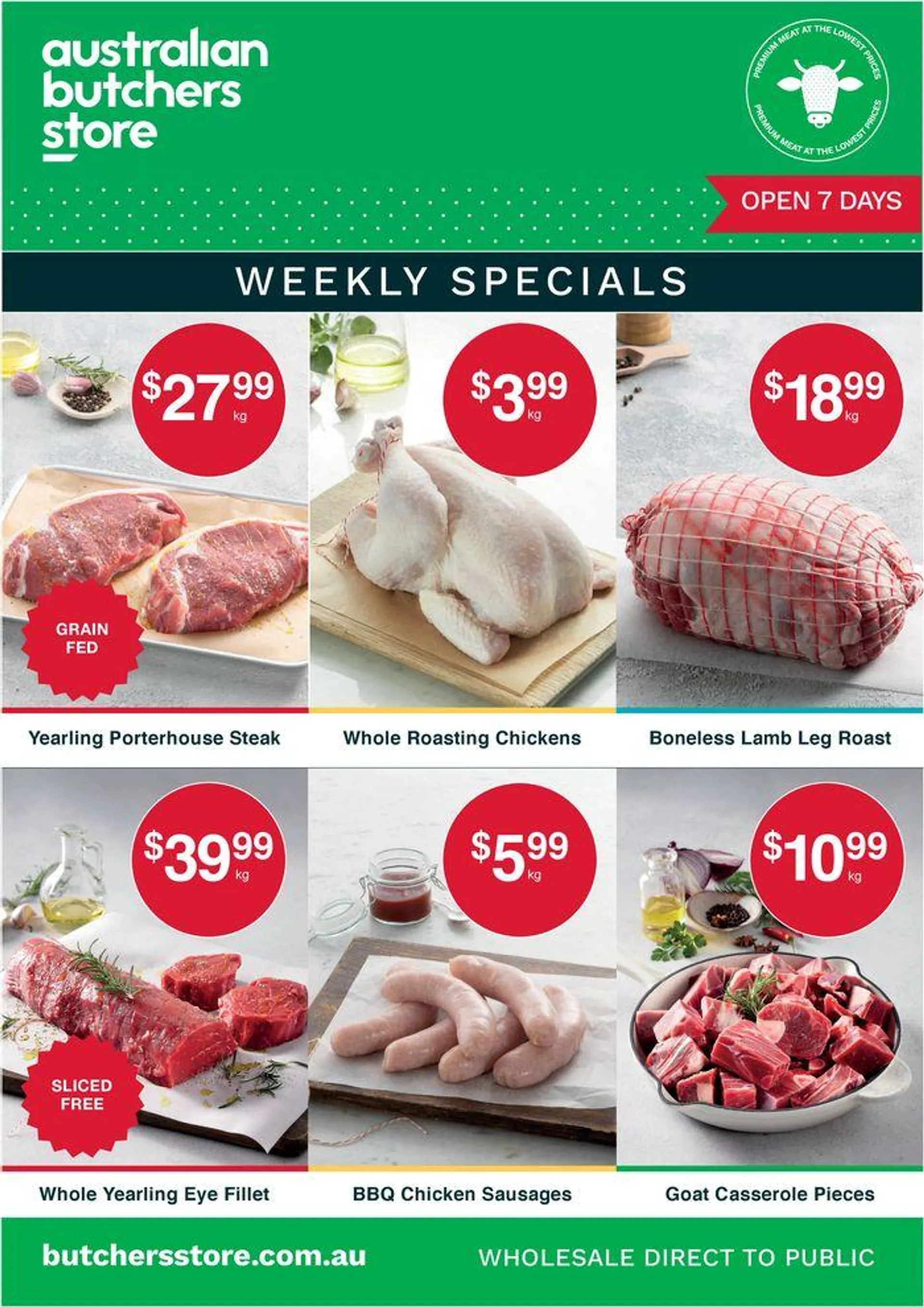 Weekly Specials - 1