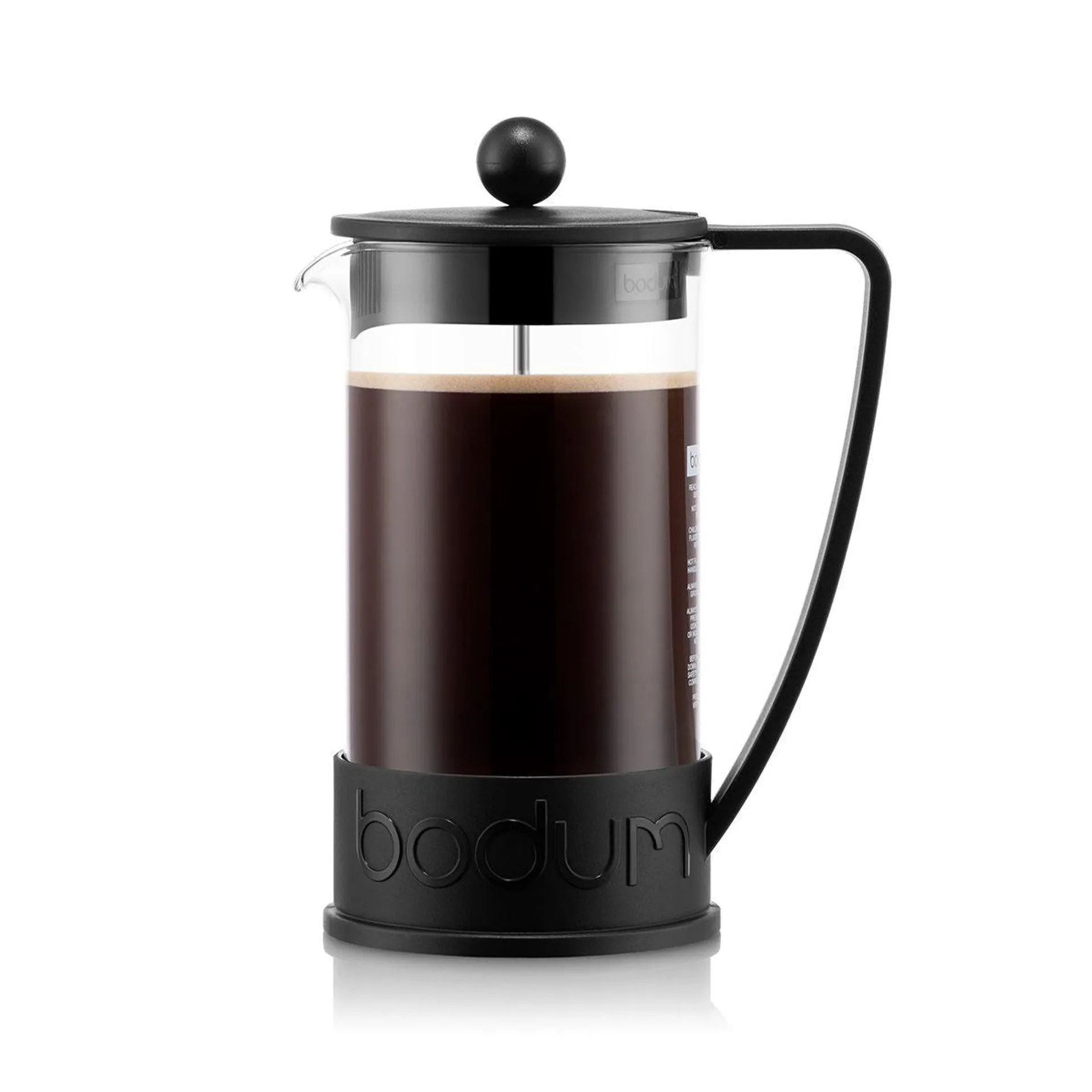 Bodum Brazil 8 Cup Plunger Black