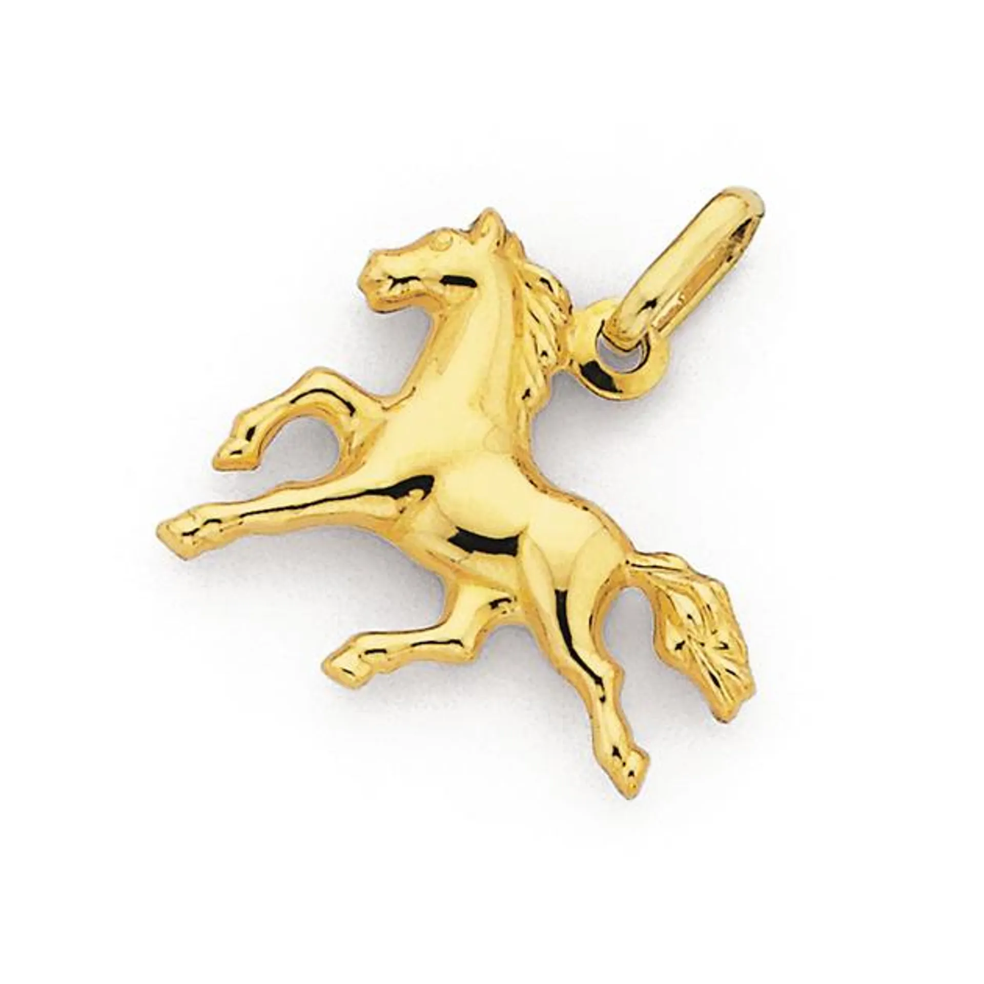 9ct Gold Horse Charm