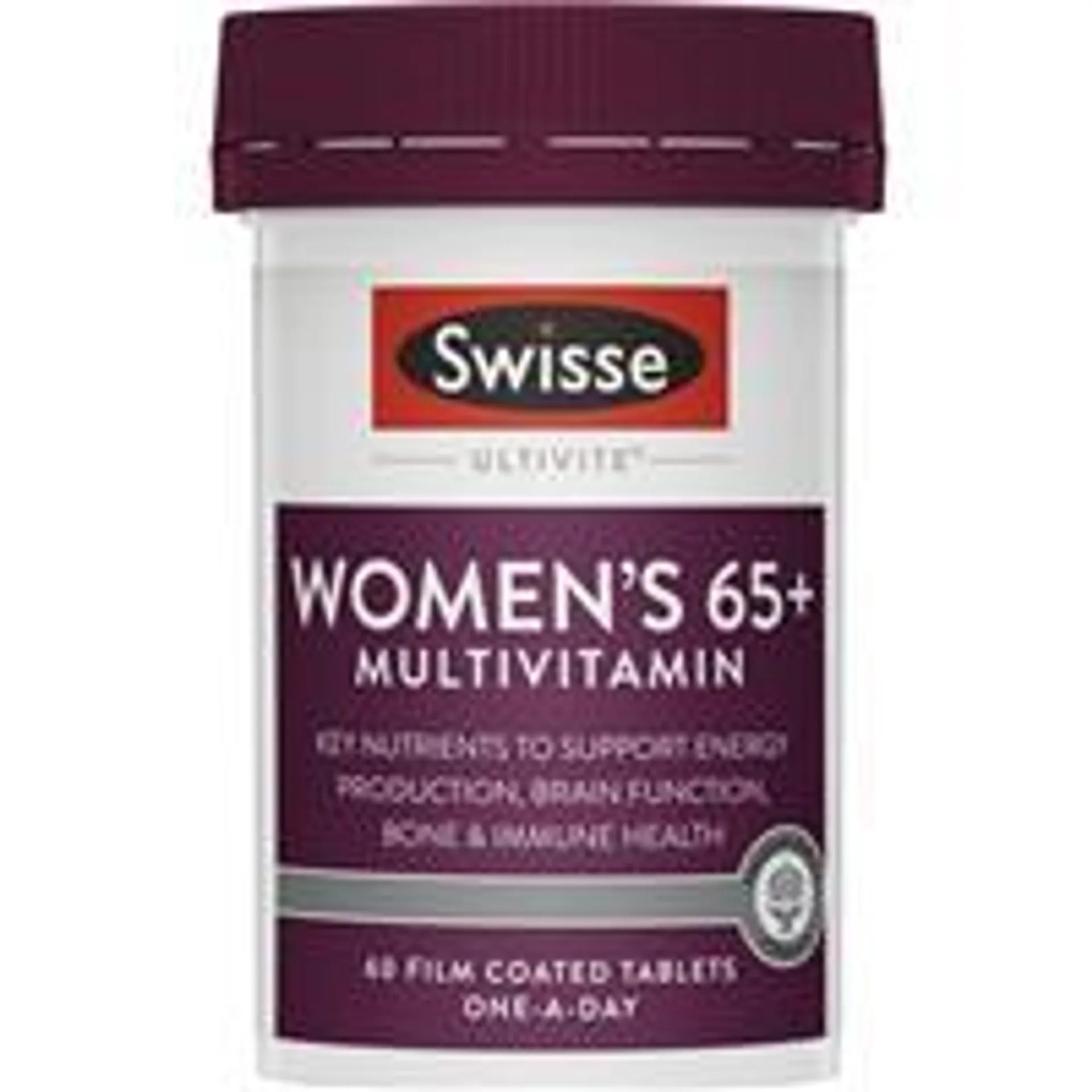 Swisse Womens Multivitamin 65+ 60 Tablets