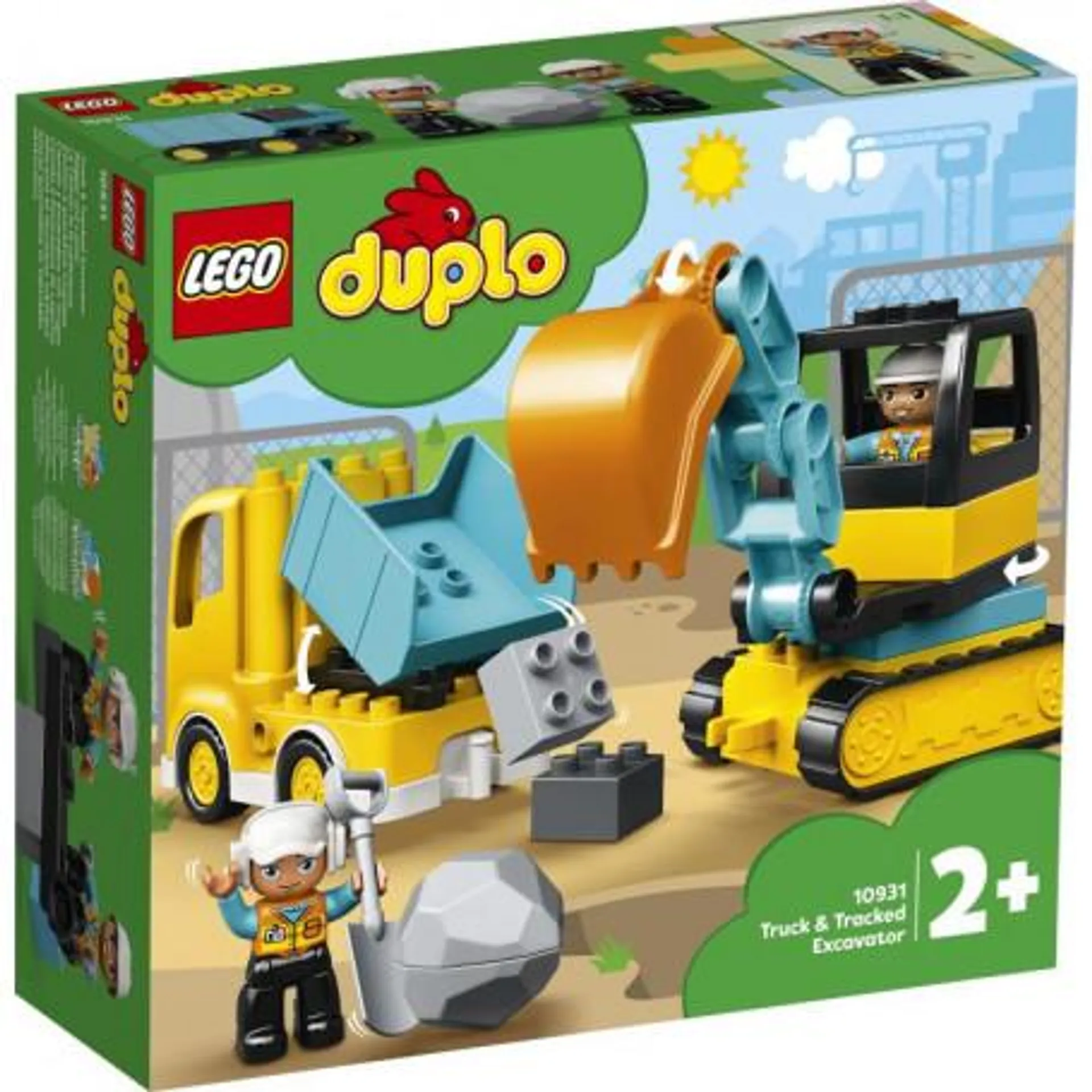 LEGO Duplo - Truck & Tracked Excavator - 10931