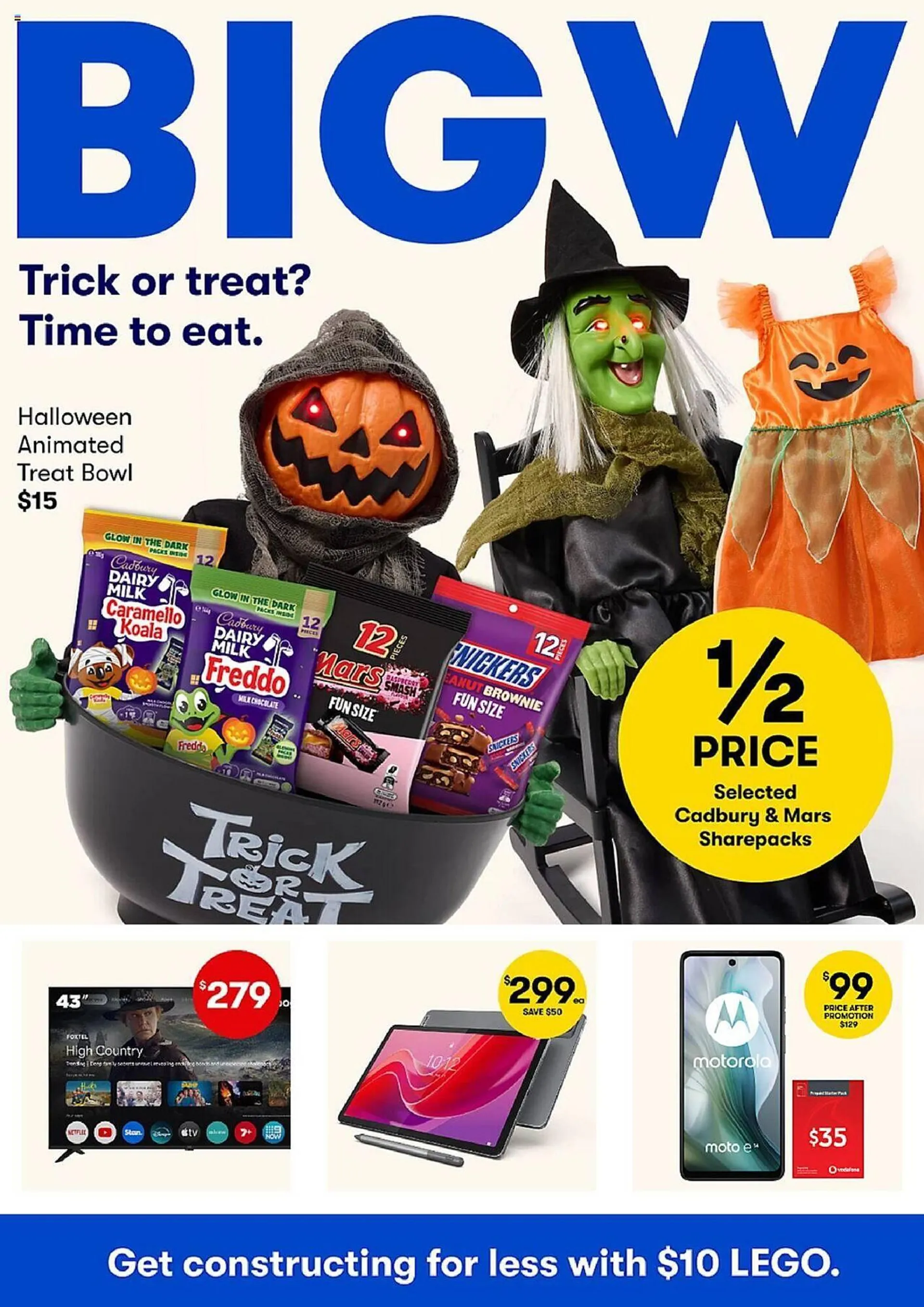 BIG W catalogue - Catalogue valid from 17 October to 31 October 2024 - page 1