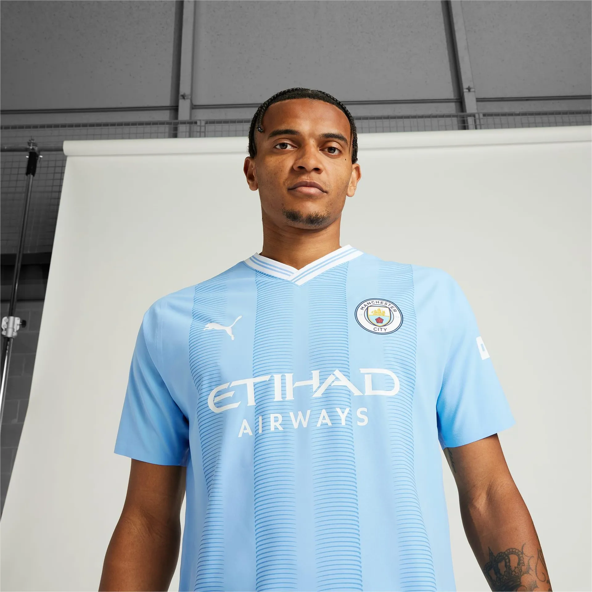 Manchester City 23/24 Home Authentic Men's Jersey